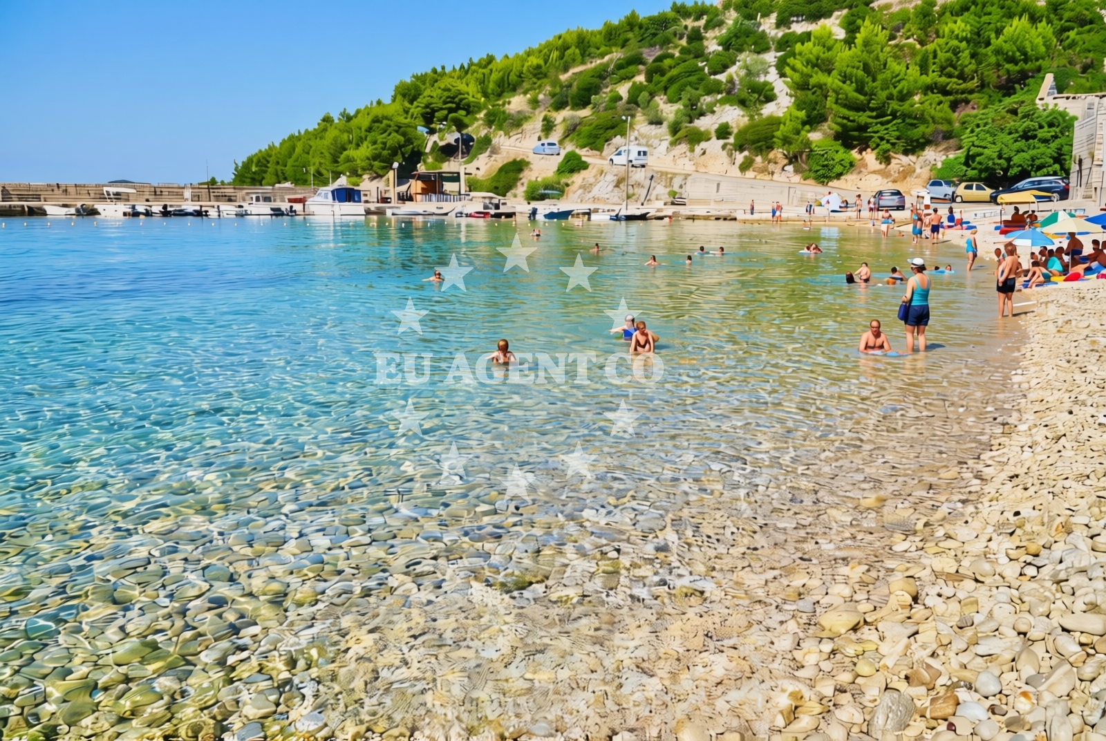 Additional view of Brsecine Harbour in Brdari 2, Brsecine, Brsečine