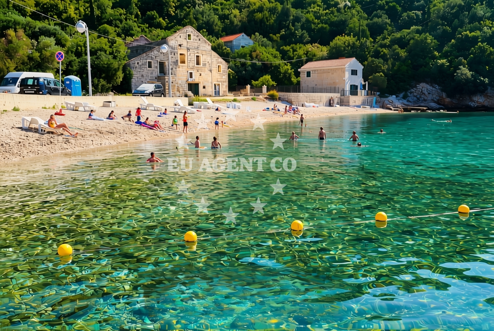 Additional view of Brsecine Harbour in Brdari 2, Brsecine, Brsečine