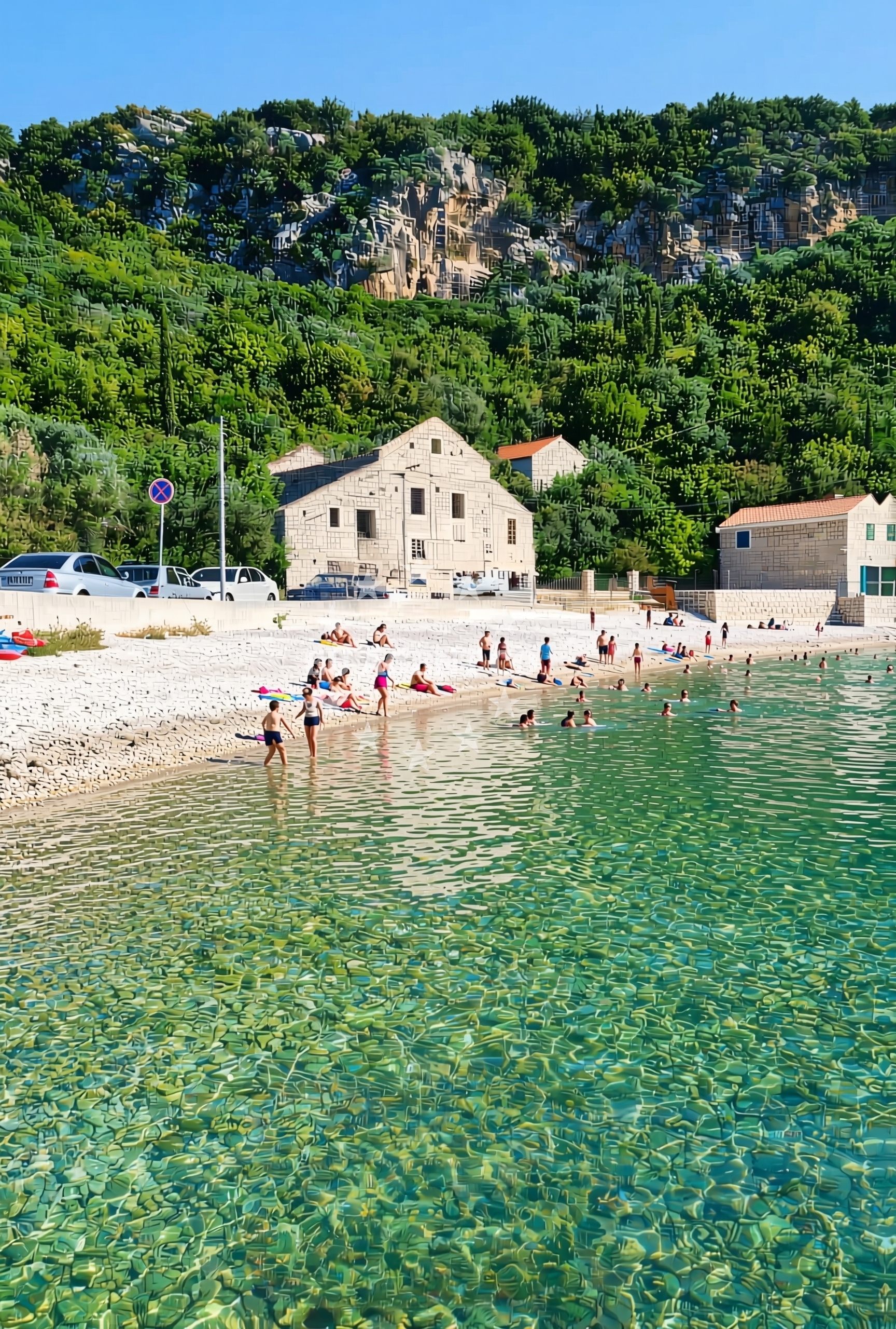 Additional view of Brsecine Harbour in Brdari 2, Brsecine, Brsečine