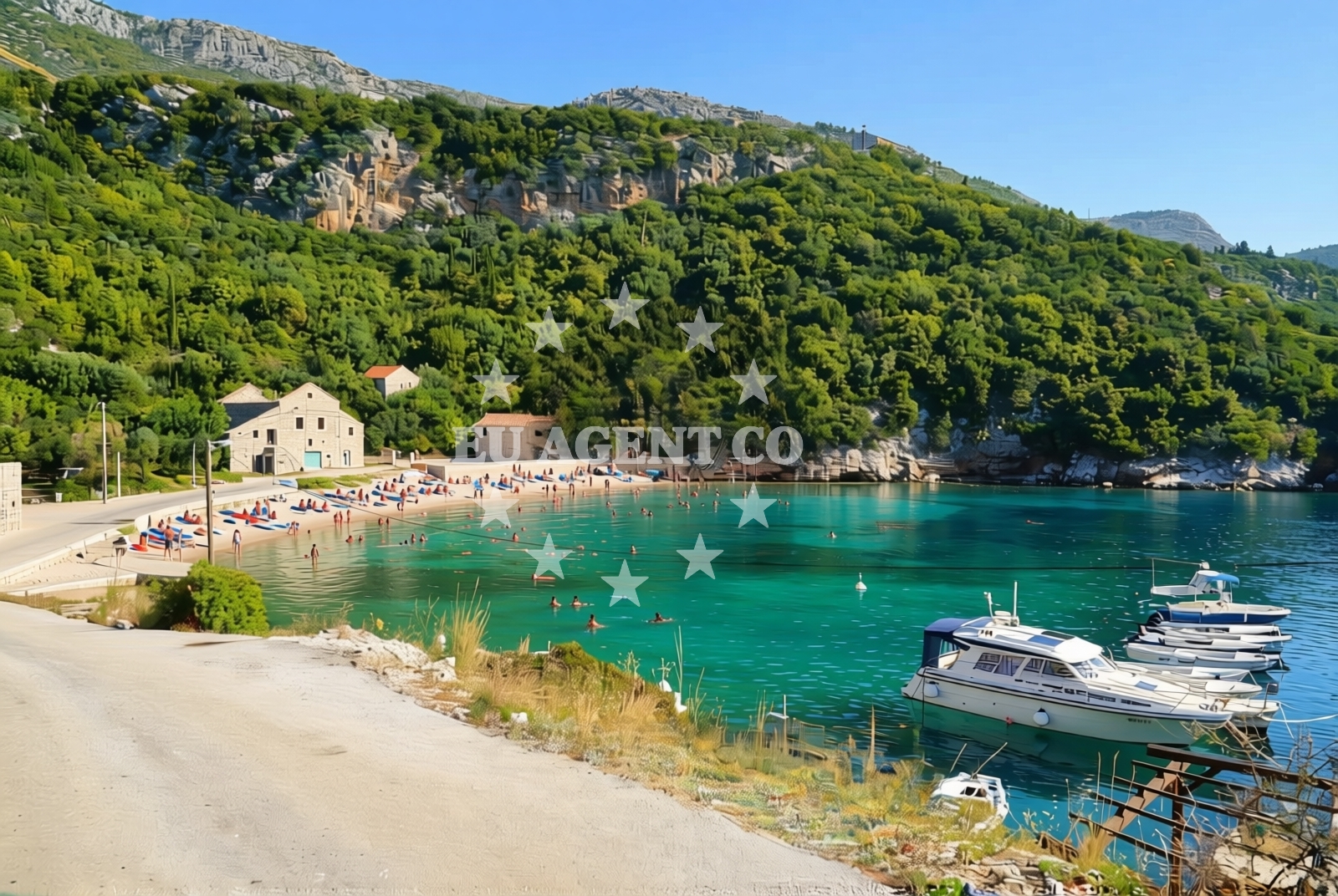 Additional view of Brsecine Harbour in Brdari 2, Brsecine, Brsečine