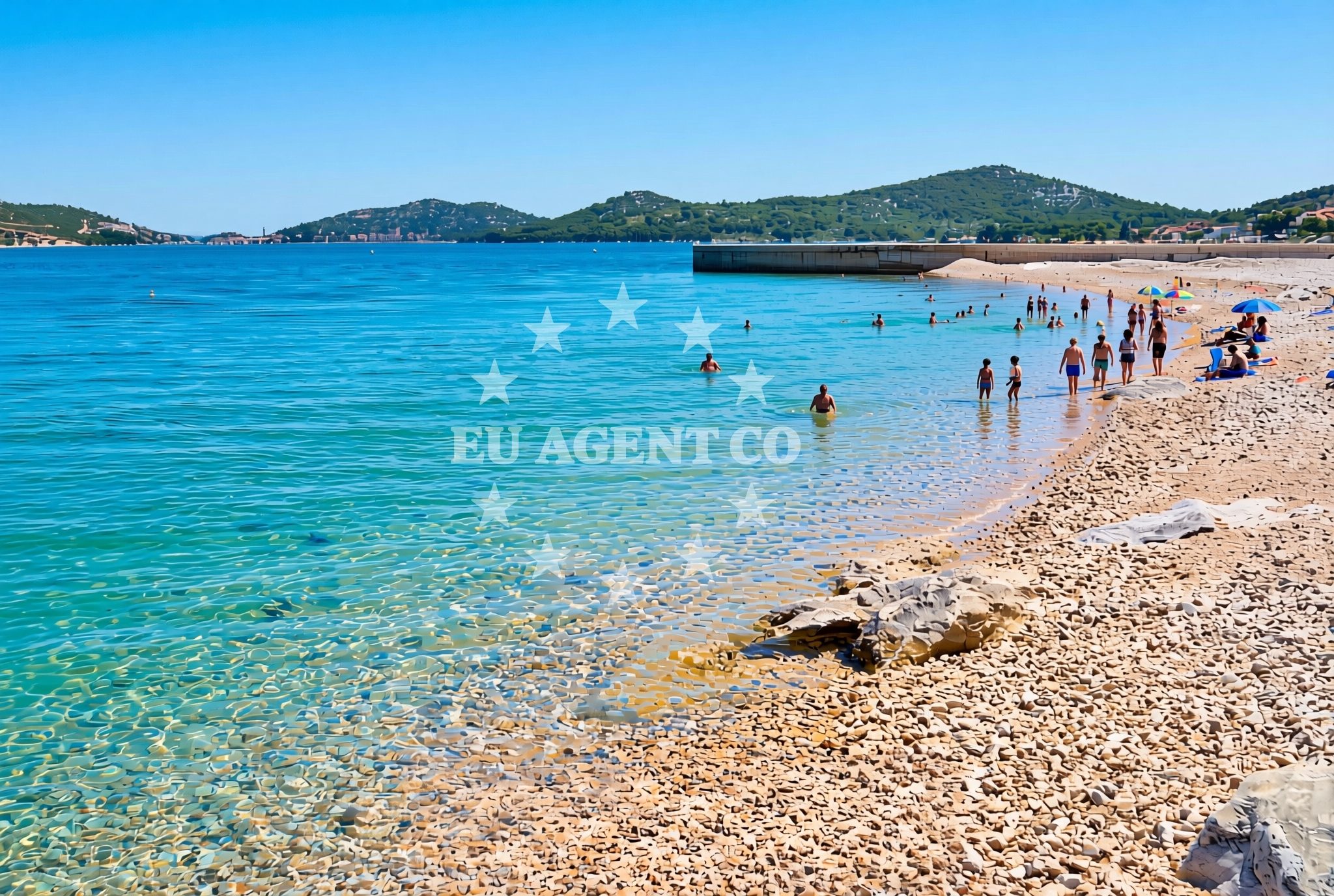 Additional view of Brstine, Betina (Murter) Beach in Brstine