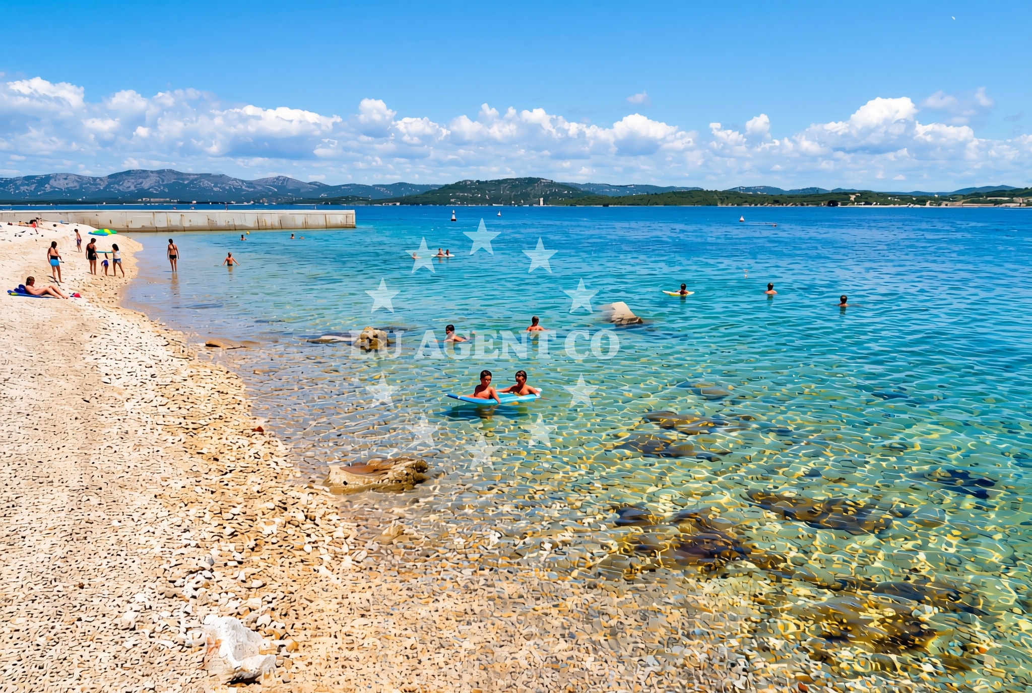 Additional view of Brstine, Betina (Murter) Beach in Brstine