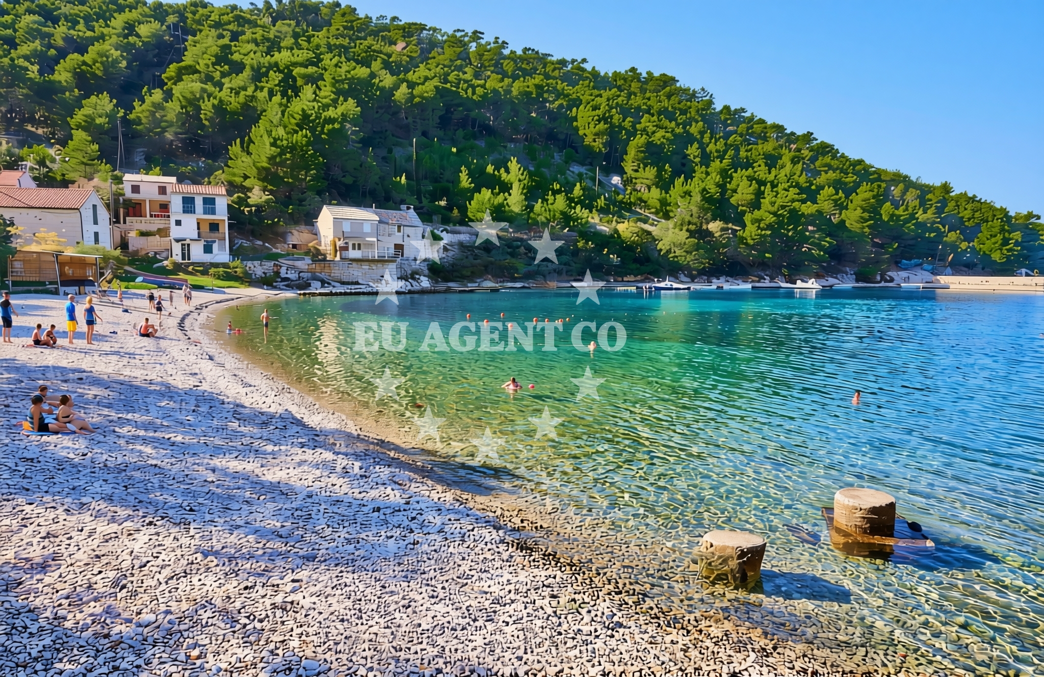 Additional view of Brusje (Hvar): beaches and coves (2) in Brusje (Hvar)