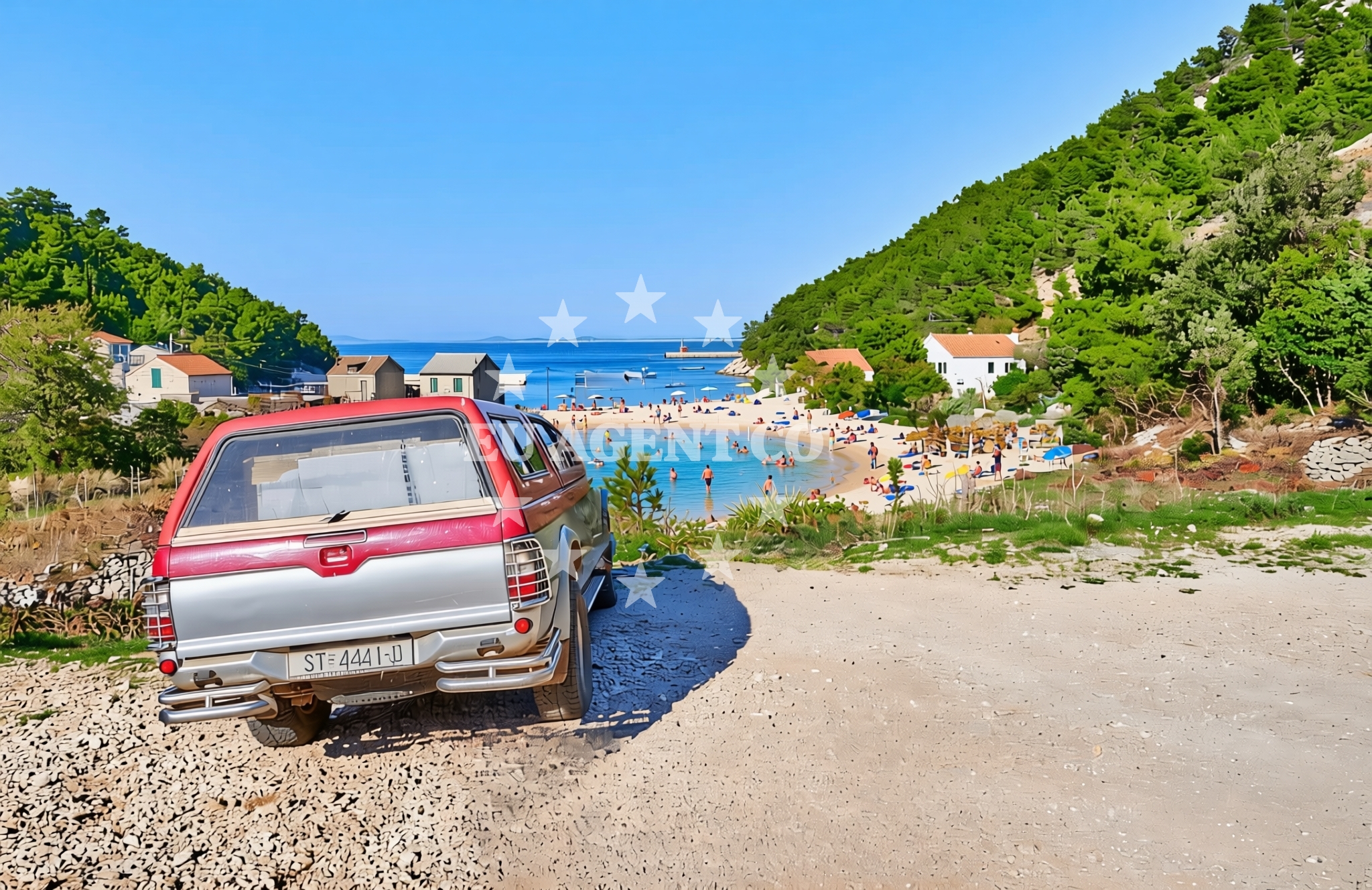 Additional view of Brusje (Hvar): beaches and coves (2) in Brusje (Hvar)