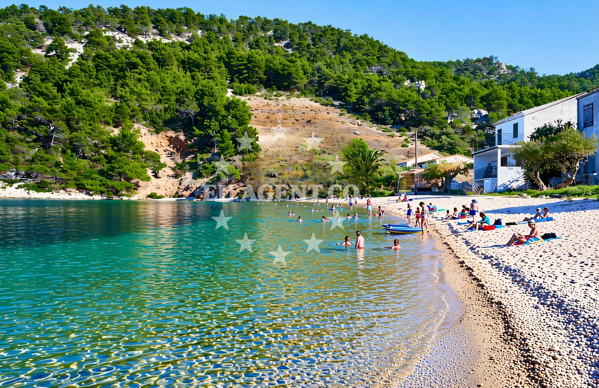Additional view of Brusje (Hvar): beaches and coves (2) in Brusje (Hvar)
