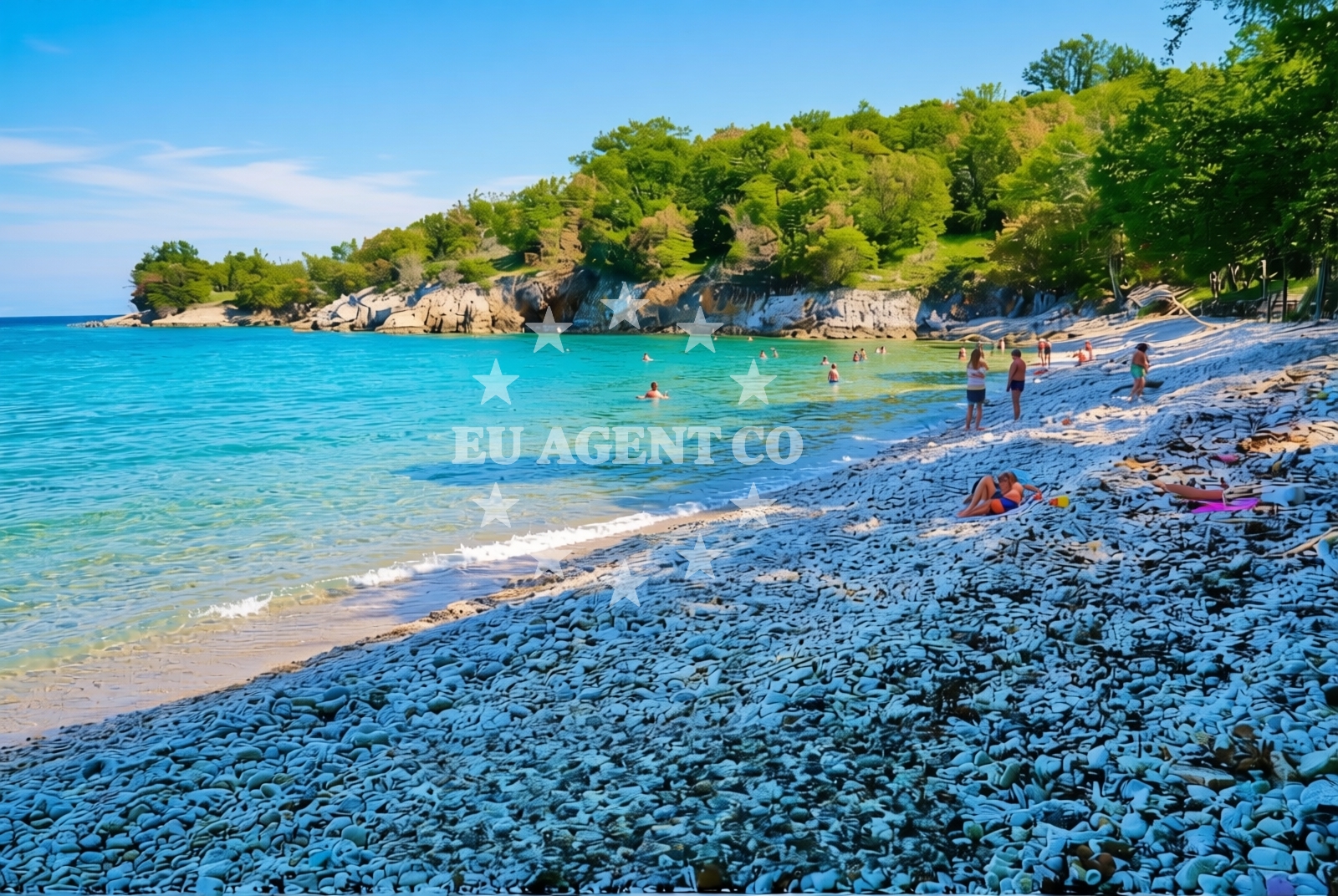 Additional view of Brzac bay in Glavotok 4, Krk