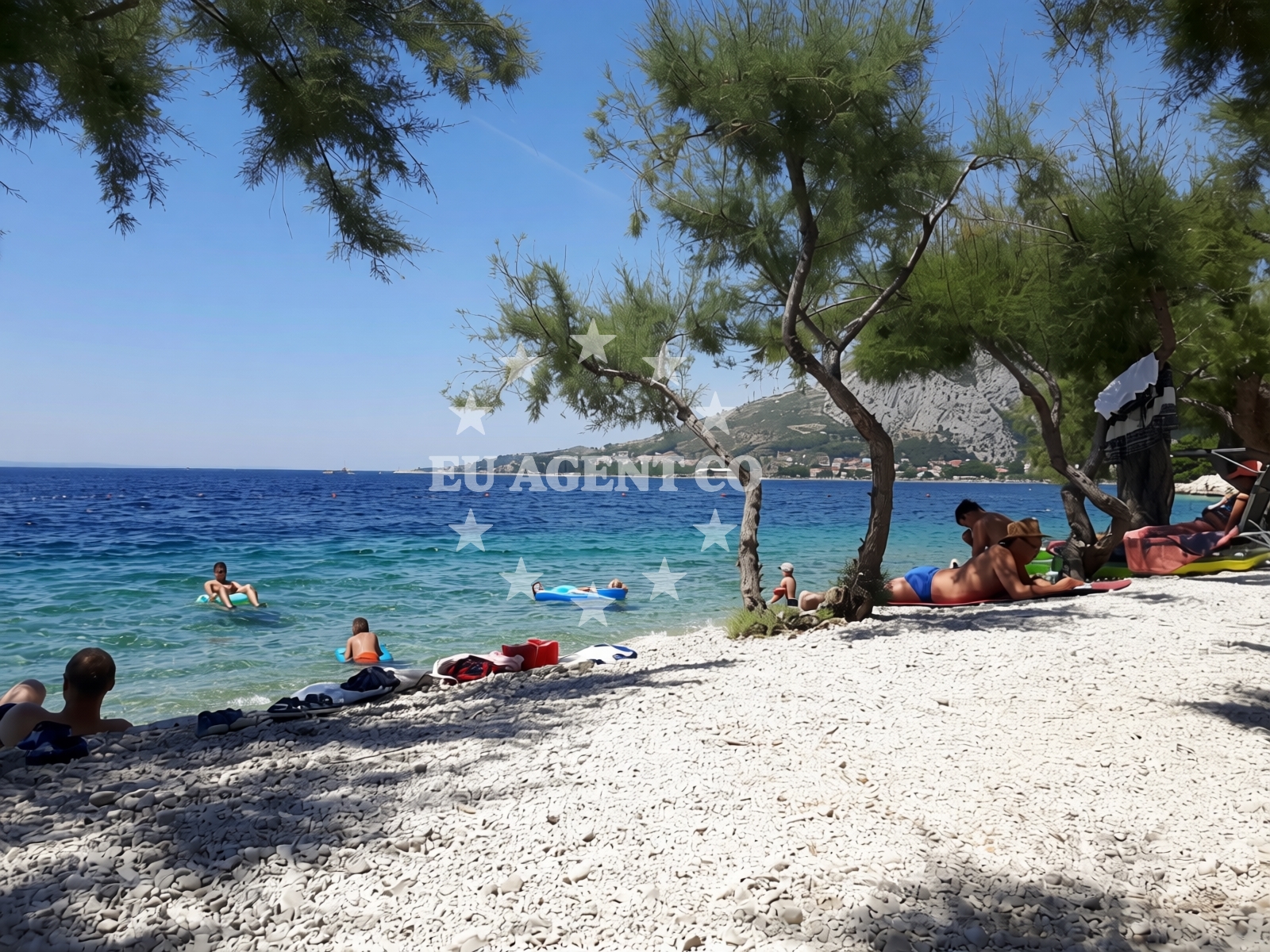 Additional view of Brzet beach in 2 Brzet, Omiš