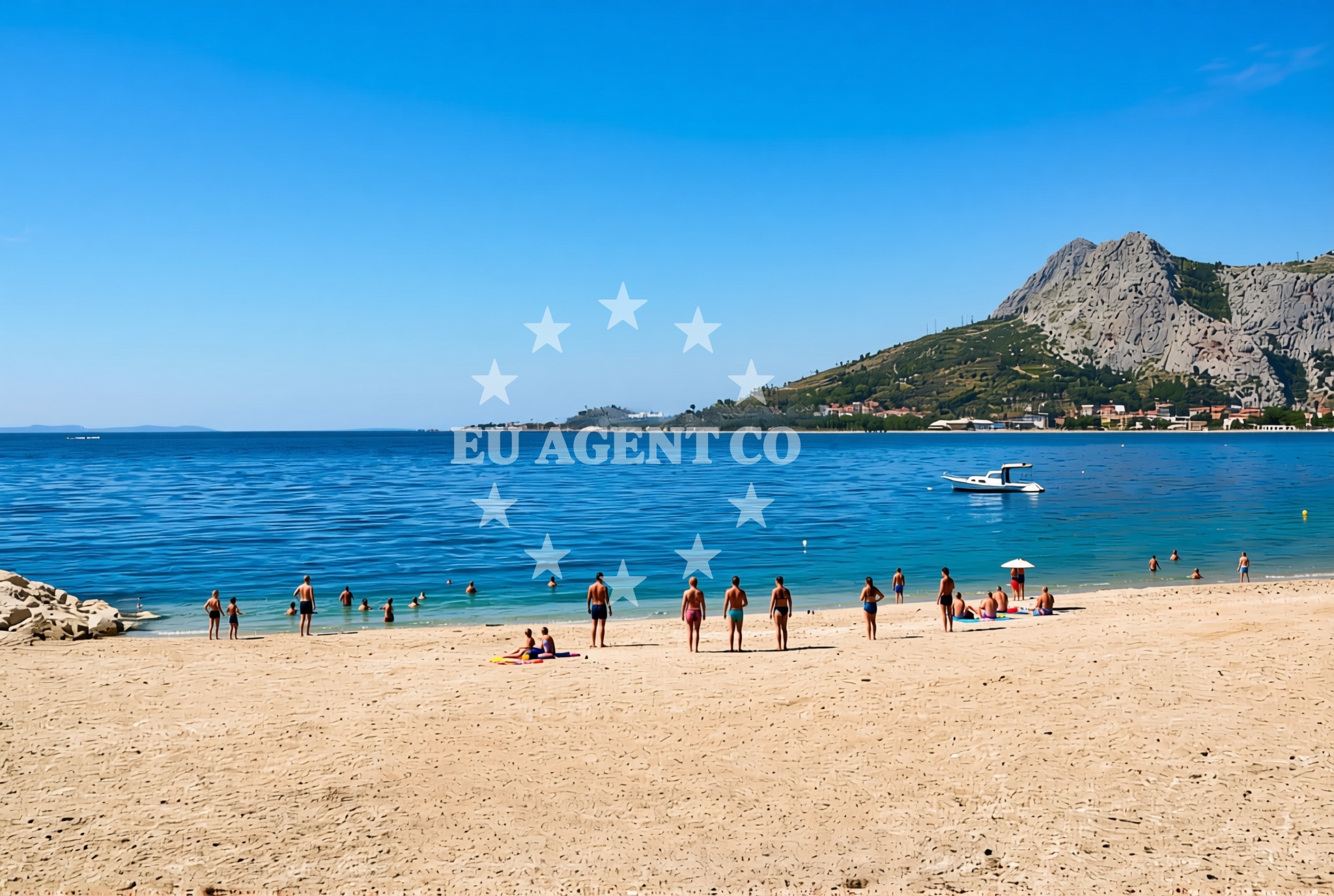Additional view of Brzet beach in 2 Brzet, Omiš