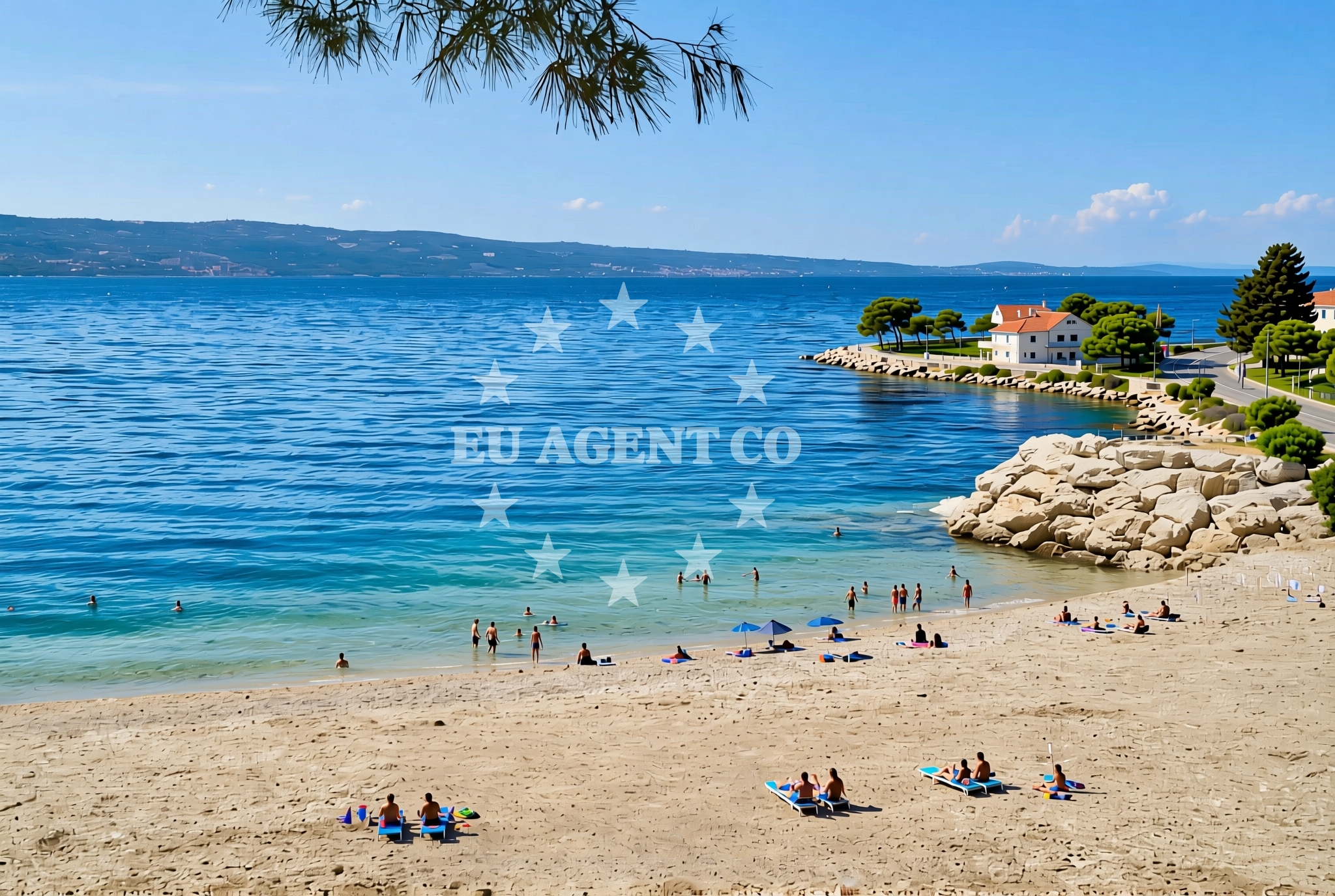 Additional view of Brzet beach in 2 Brzet, Omiš