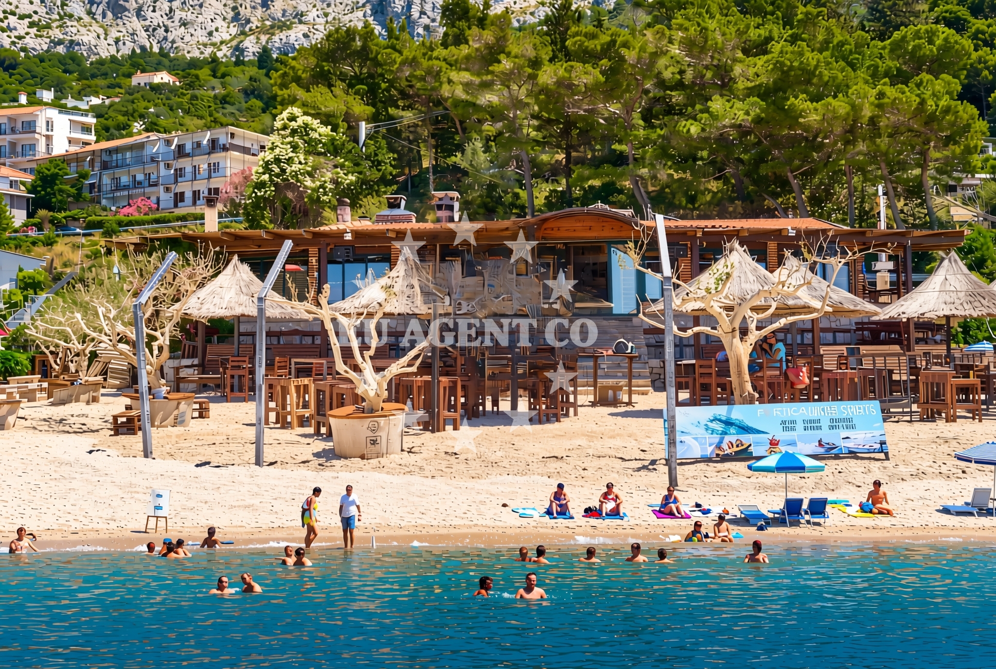 Additional view of Brzet beach in 2 Brzet, Omiš