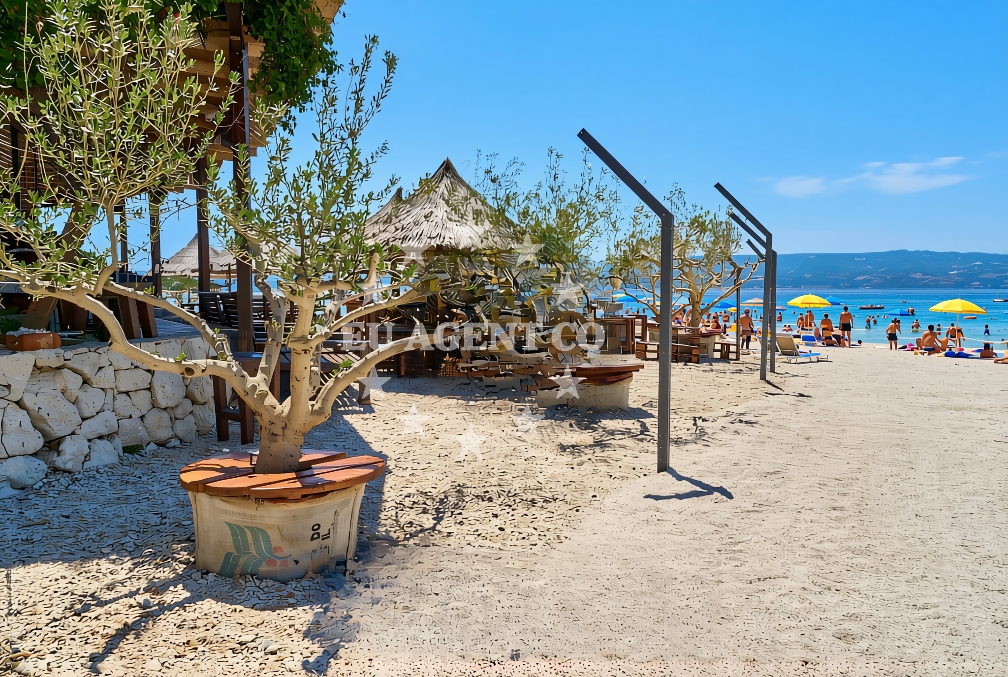Additional view of Brzet beach in 2 Brzet, Omiš