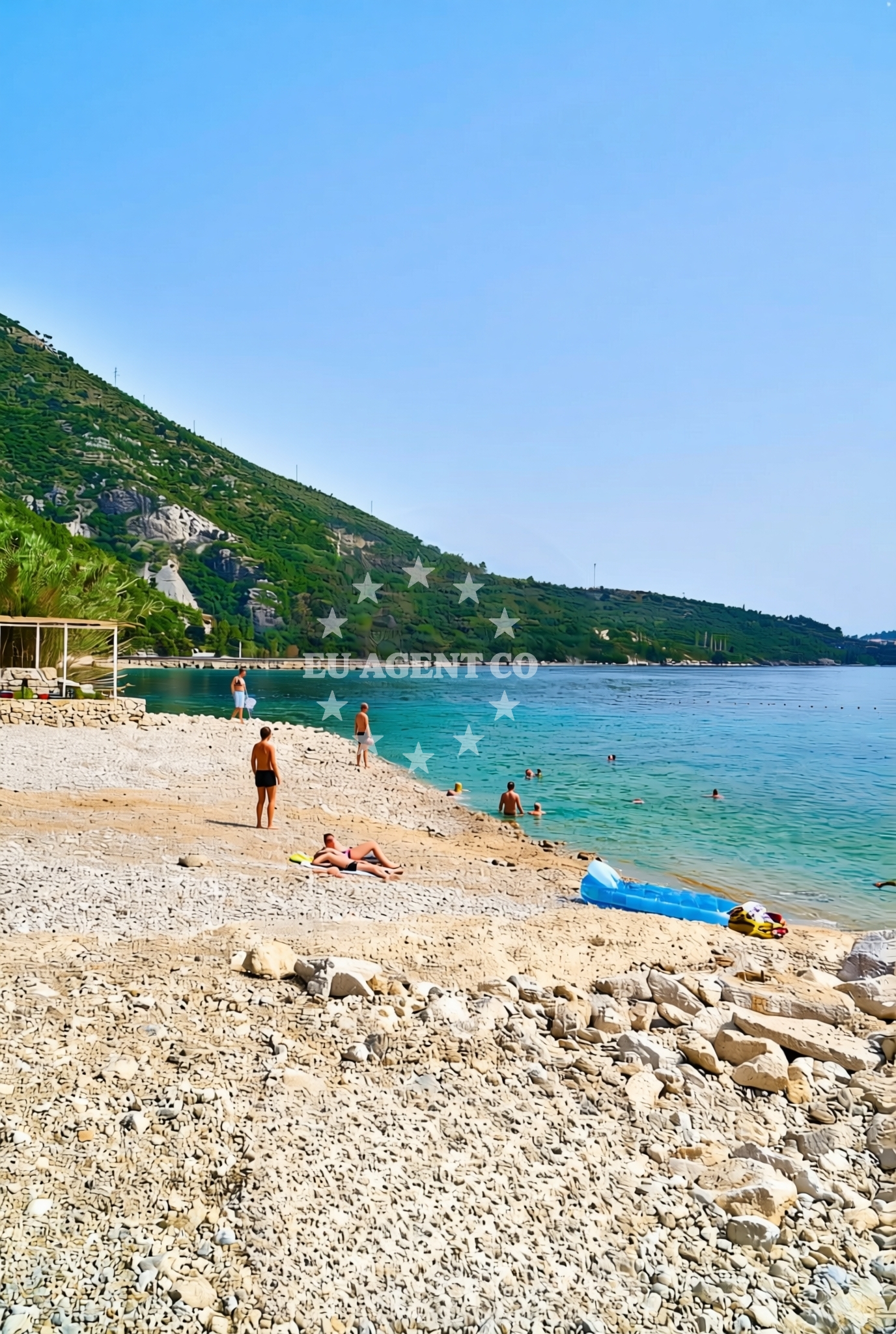 Additional view of Bucanj beach in Plat 18, Mlini
