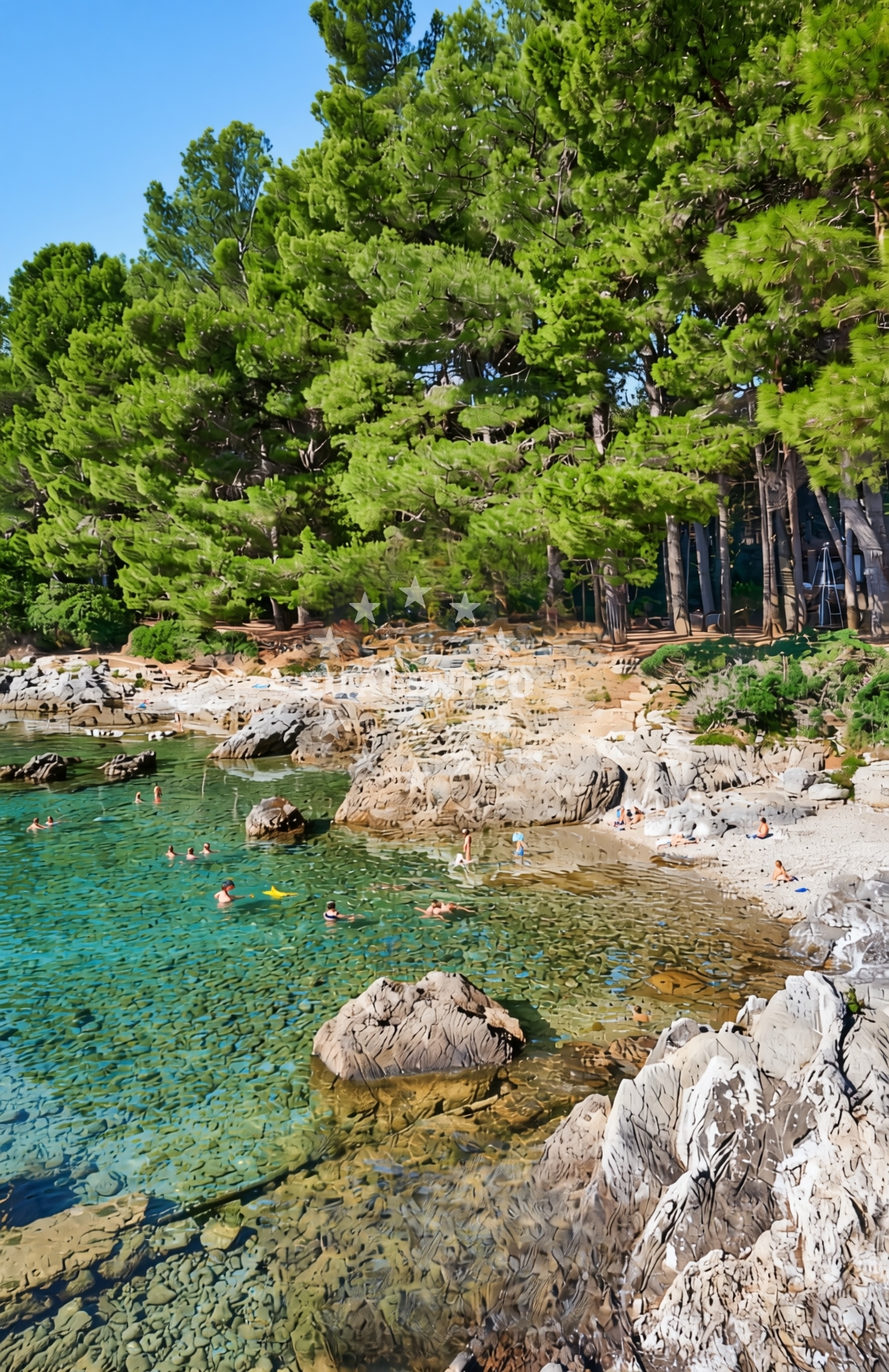Additional view of Bučanje jug, Nerezine (Lošinj) Beach in Bučanje jug