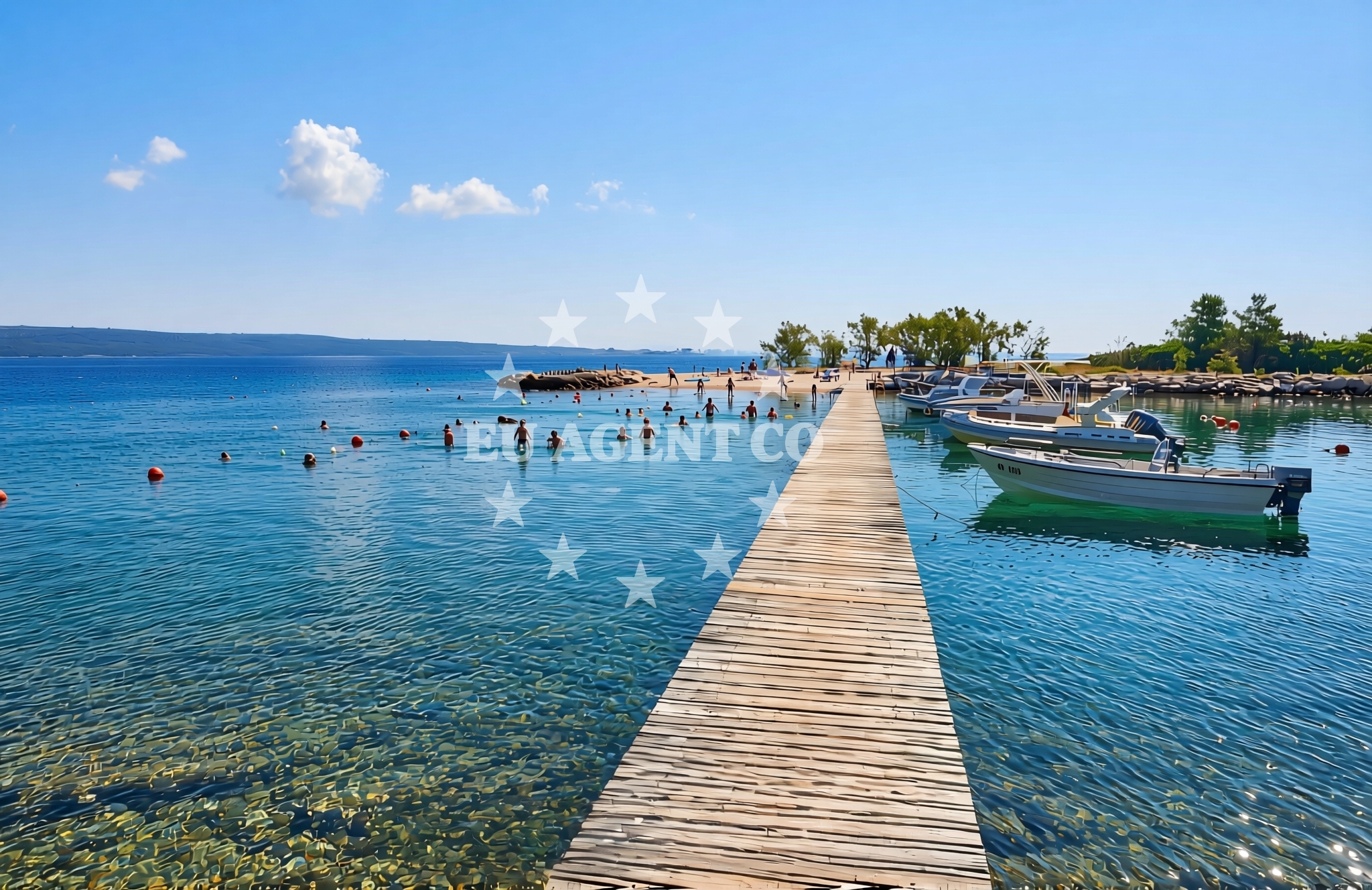 Additional view of Bučanje sjever, Nerezine (Lošinj) Beach in Bučanje sjever