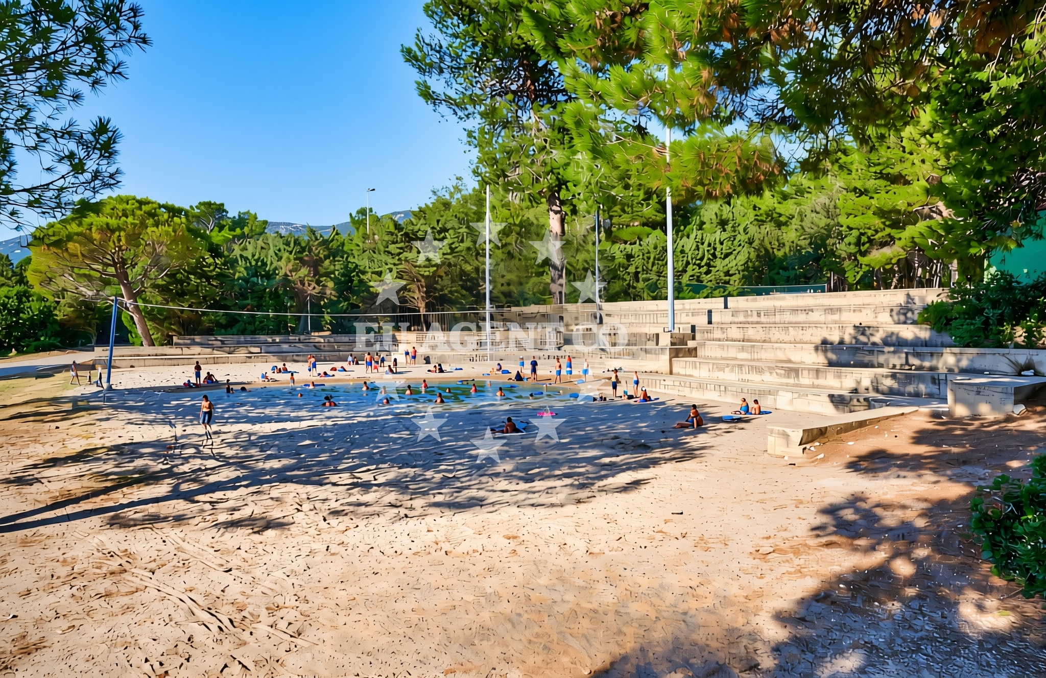 Additional view of Bučanje sjever, Nerezine (Lošinj) Beach in Bučanje sjever