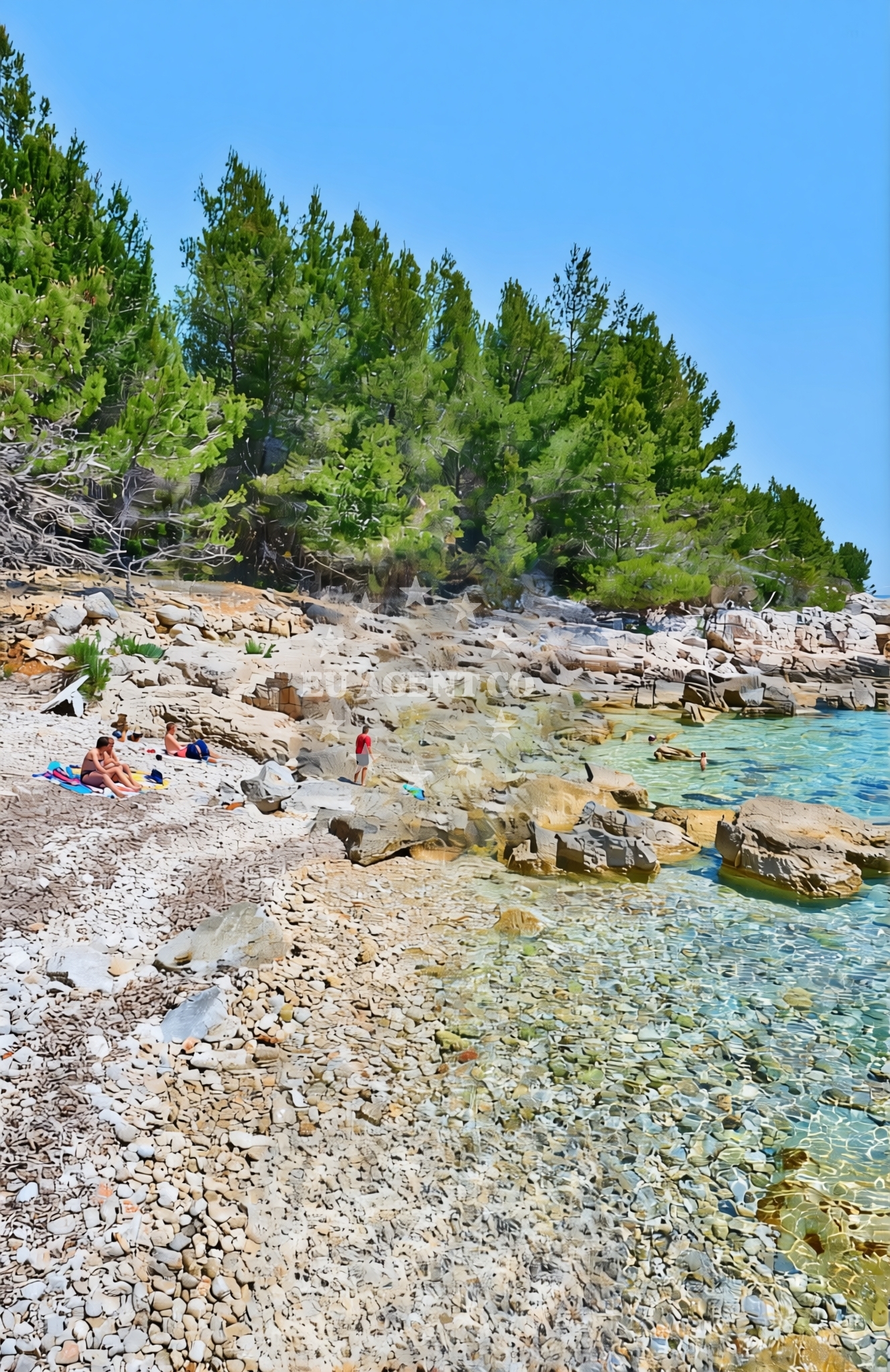 Additional view of Budić-kuća, Humac (Hvar) Beach in Budić-kuća