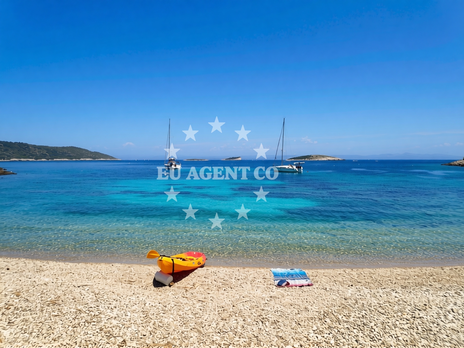 Additional view of Budihovac Beach in , Vis