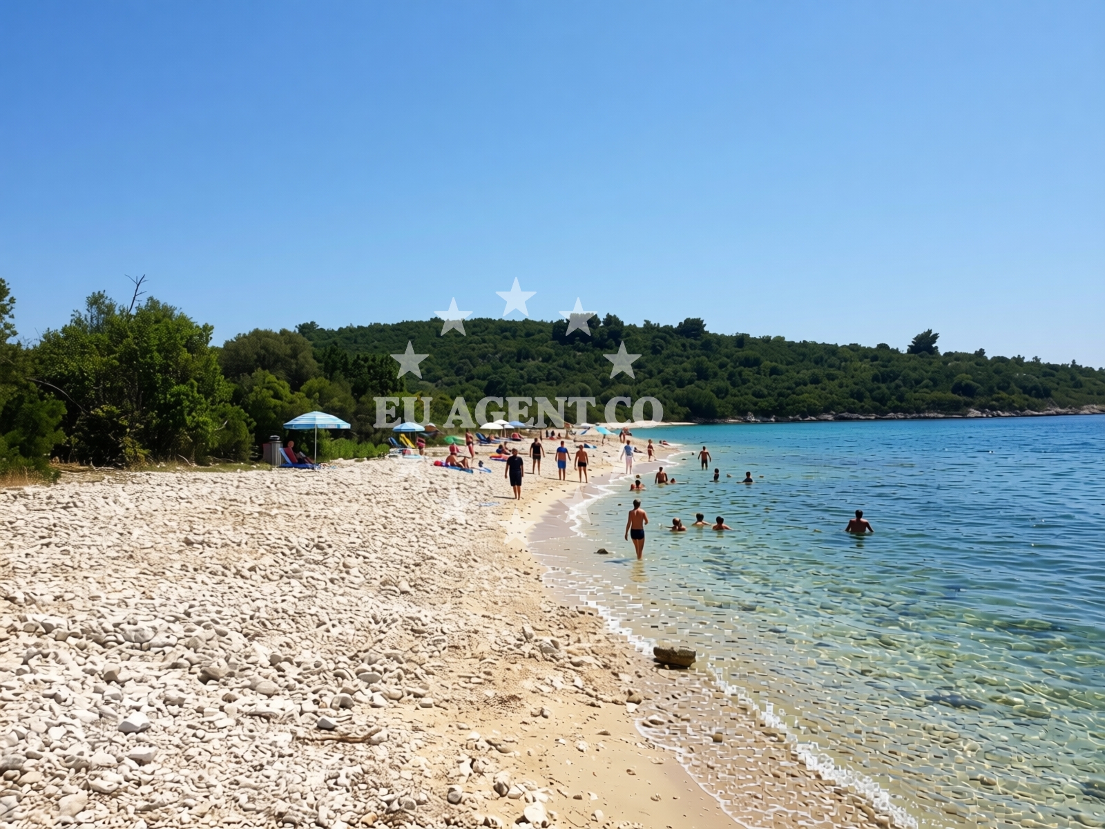 Additional view of Budima beach in Banići 47, Banići