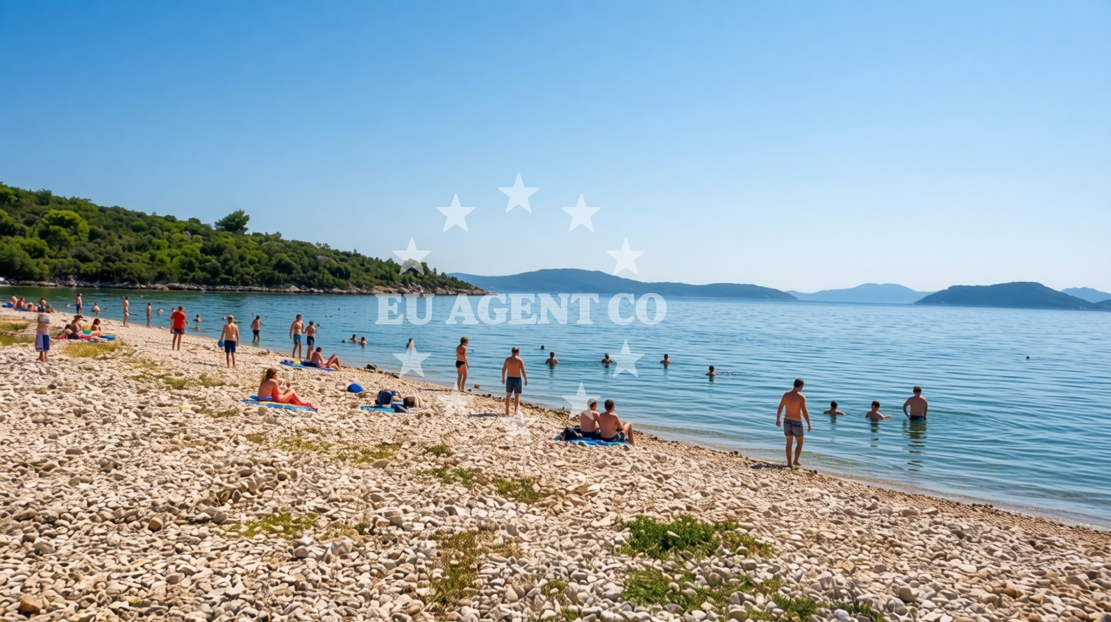 Additional view of Budima beach in Banići 47, Banići