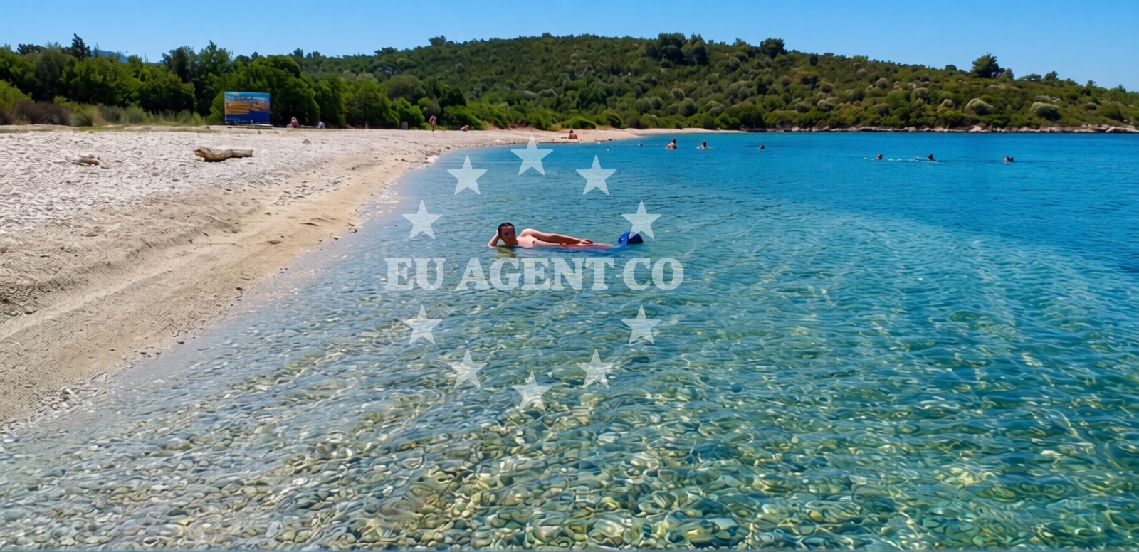Additional view of Budima beach in Banići 47, Banići