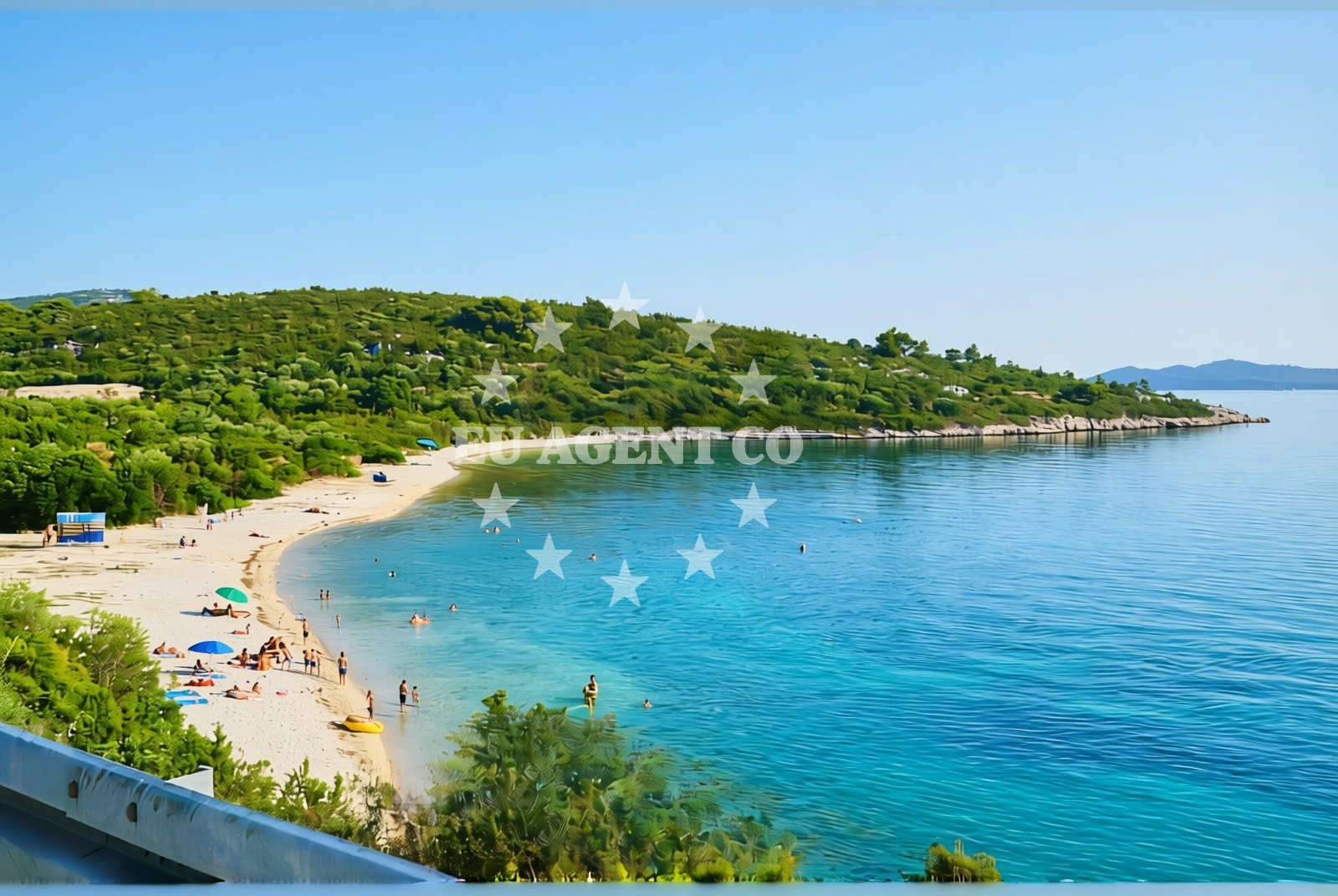 Additional view of Budima beach in Banići 47, Banići