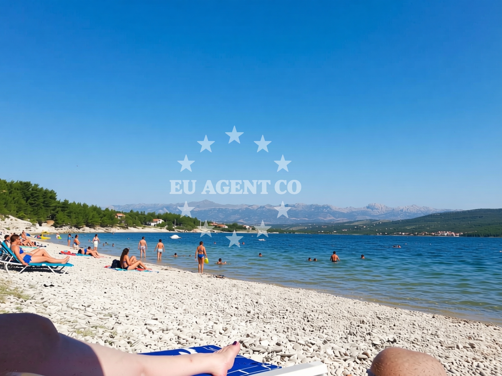 Sea and coastal view of Bukva beach in 15 Put Ćuskijaša, Pridraga