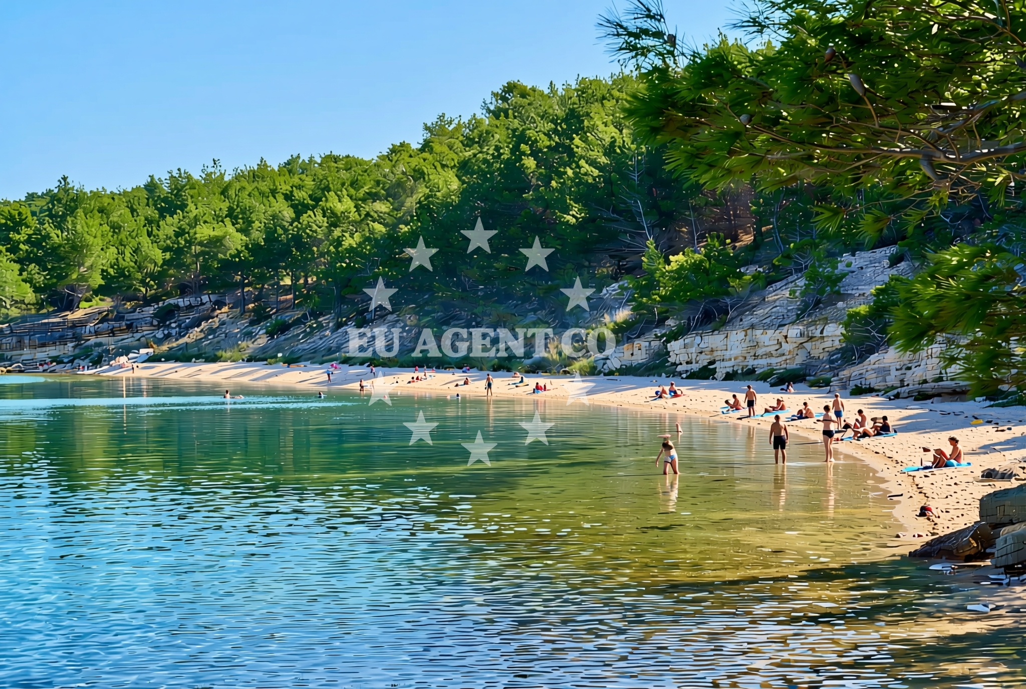 Additional view of Bukva beach in 15 Put Ćuskijaša, Pridraga