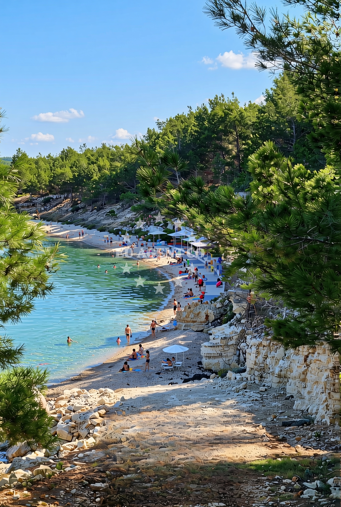 Additional view of Bukva beach in 15 Put Ćuskijaša, Pridraga
