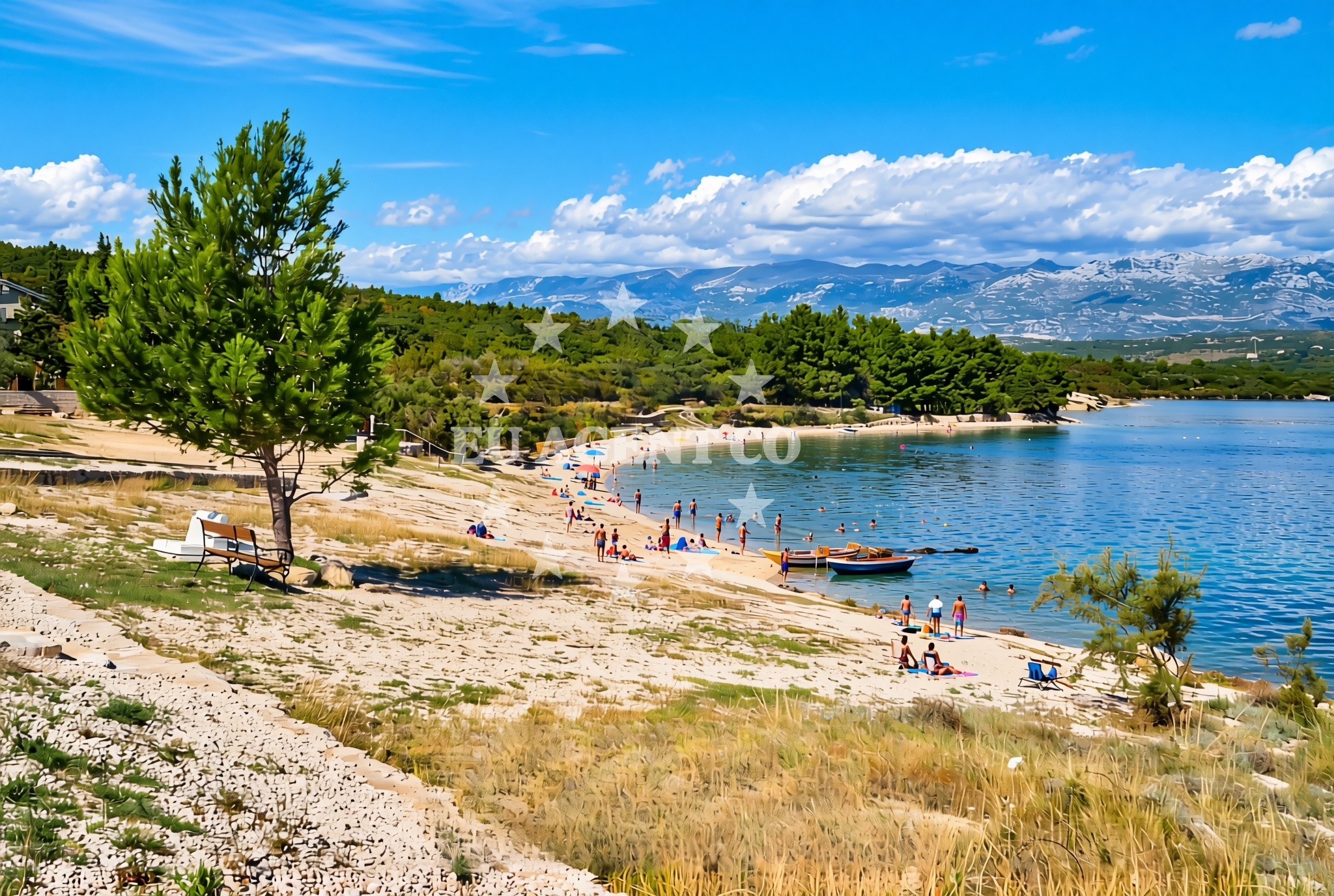 Sea and coastal view of Bukva beach II in Put Vrulje 69, Pridraga