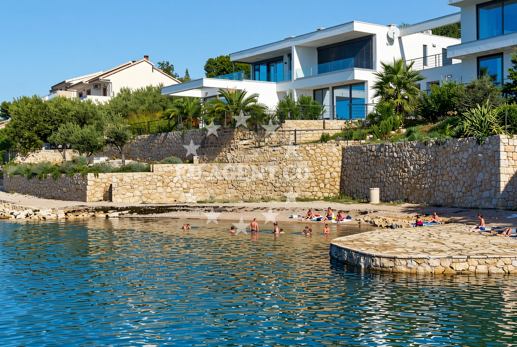Additional view of Bunarići istok, Maslenica Beach in Bunarići istok