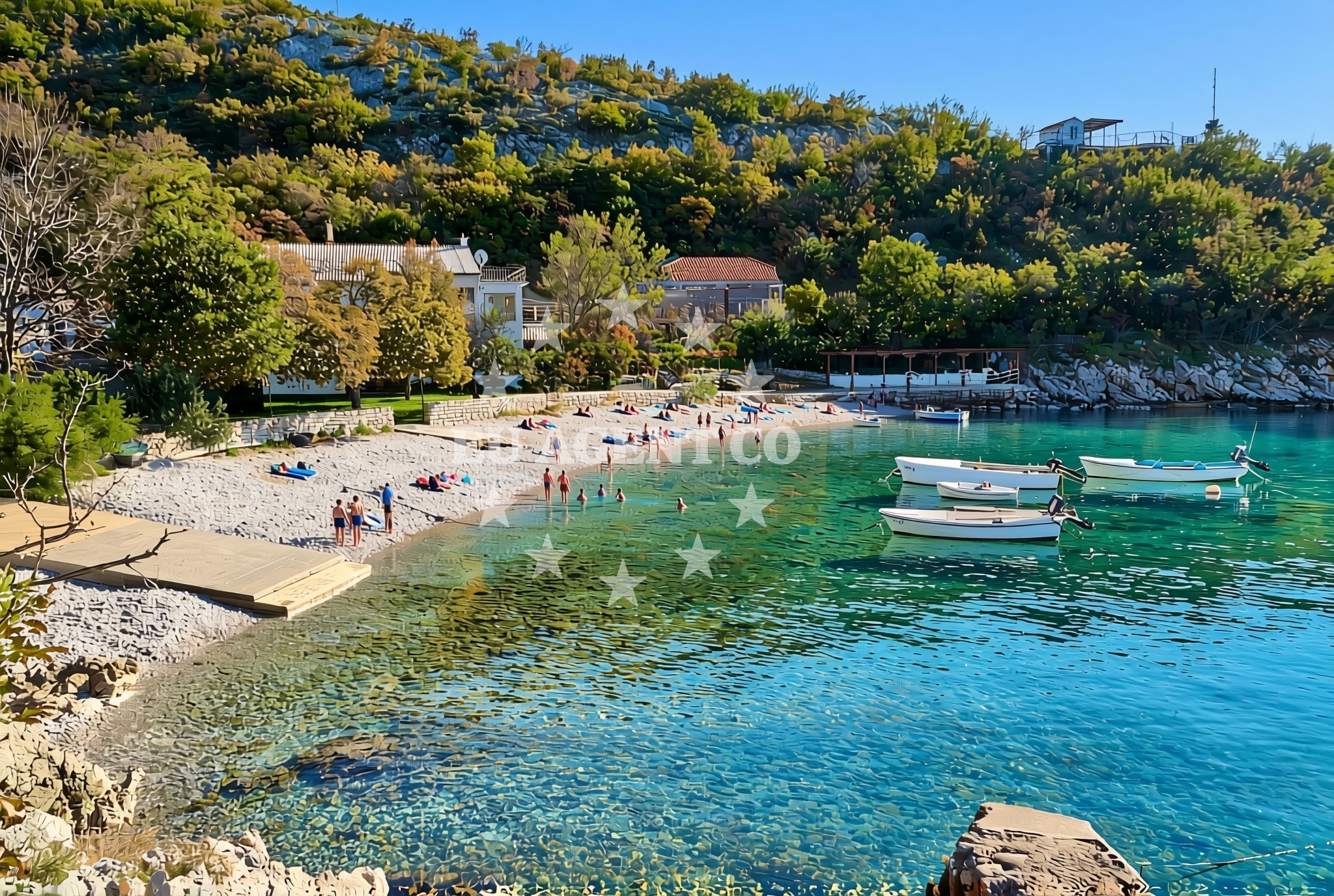 Additional view of Bunica: beaches and coves (2) in Bunica