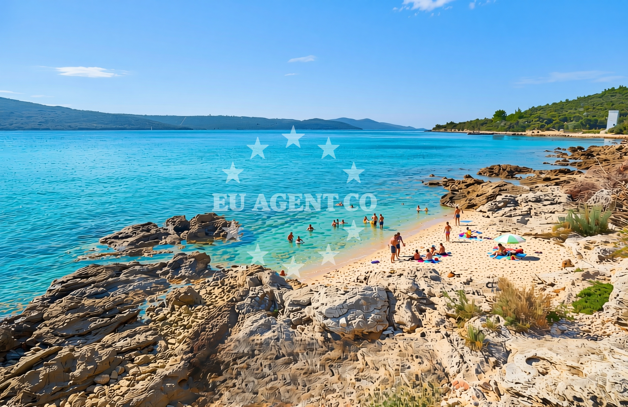 Additional view of Bunja draga, Rivanj (Rivanj) Beach in Bunja draga