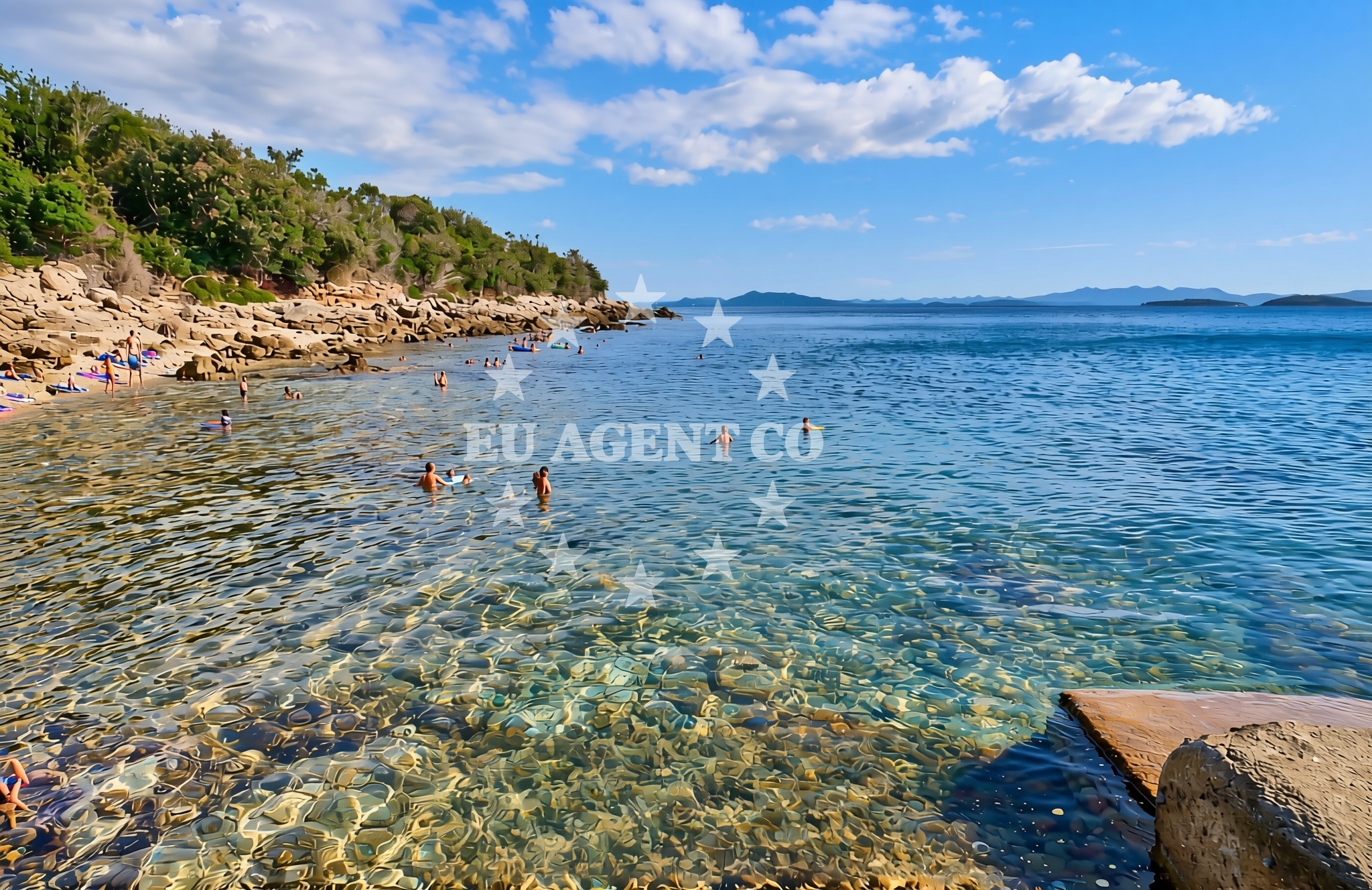 Additional view of Bunja draga, Rivanj (Rivanj) Beach in Bunja draga