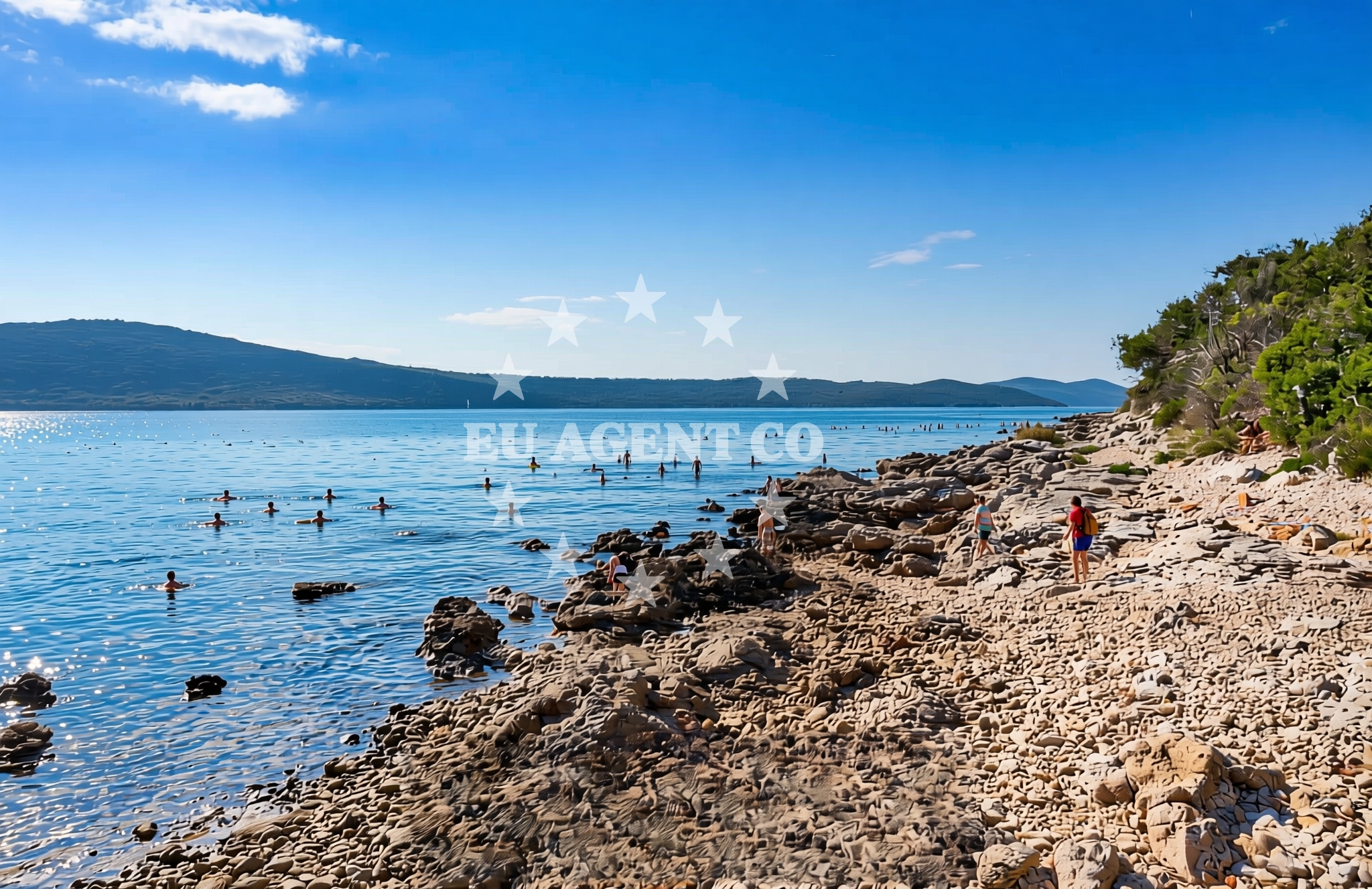Additional view of Bunja draga, Rivanj (Rivanj) Beach in Bunja draga