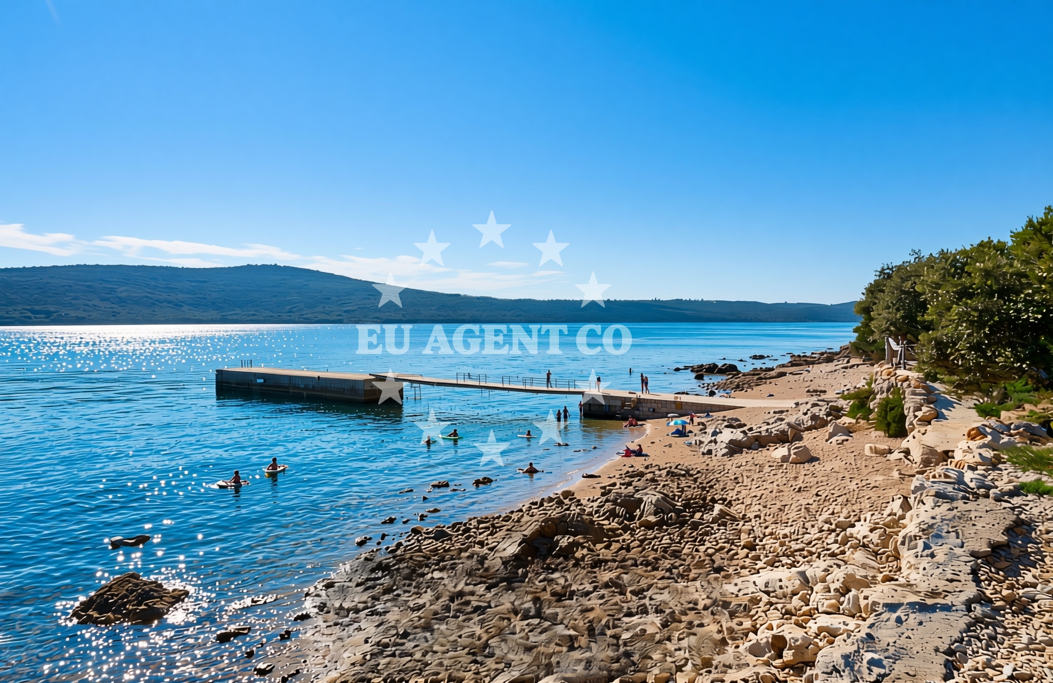 Additional view of Bunja draga, Rivanj (Rivanj) Beach in Bunja draga