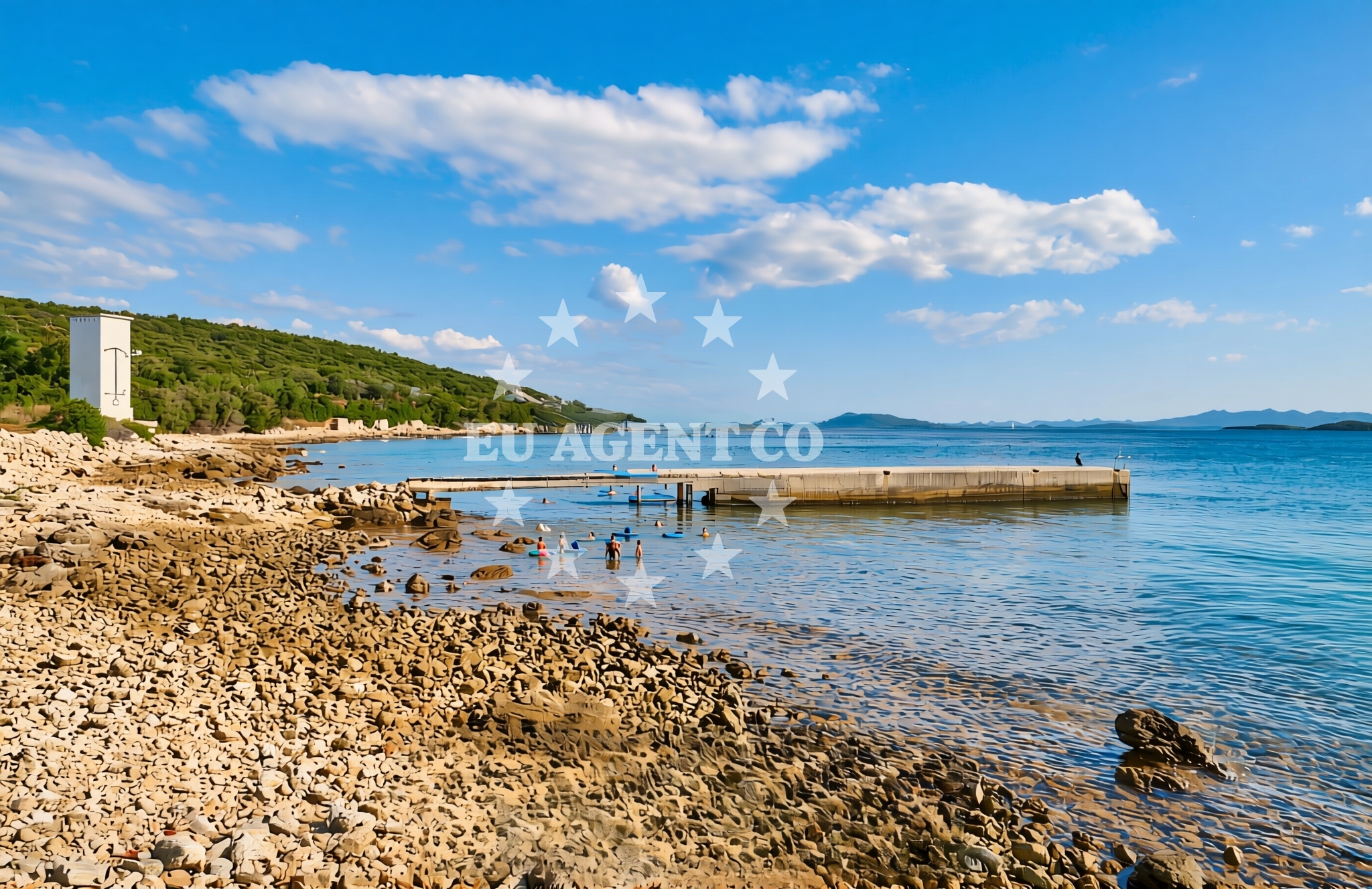 Additional view of Bunja draga, Rivanj (Rivanj) Beach in Bunja draga