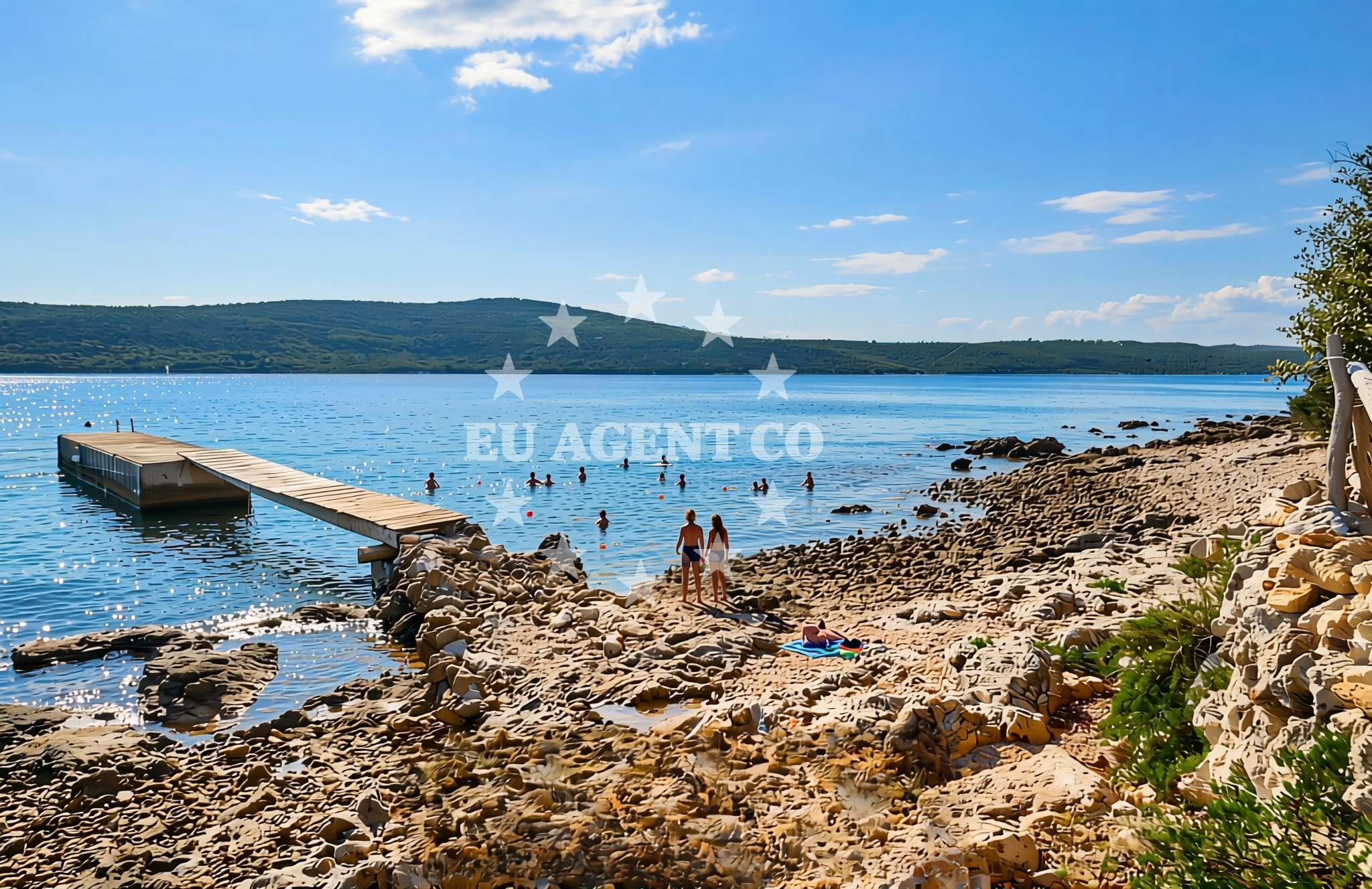 Additional view of Bunja draga, Rivanj (Rivanj) Beach in Bunja draga