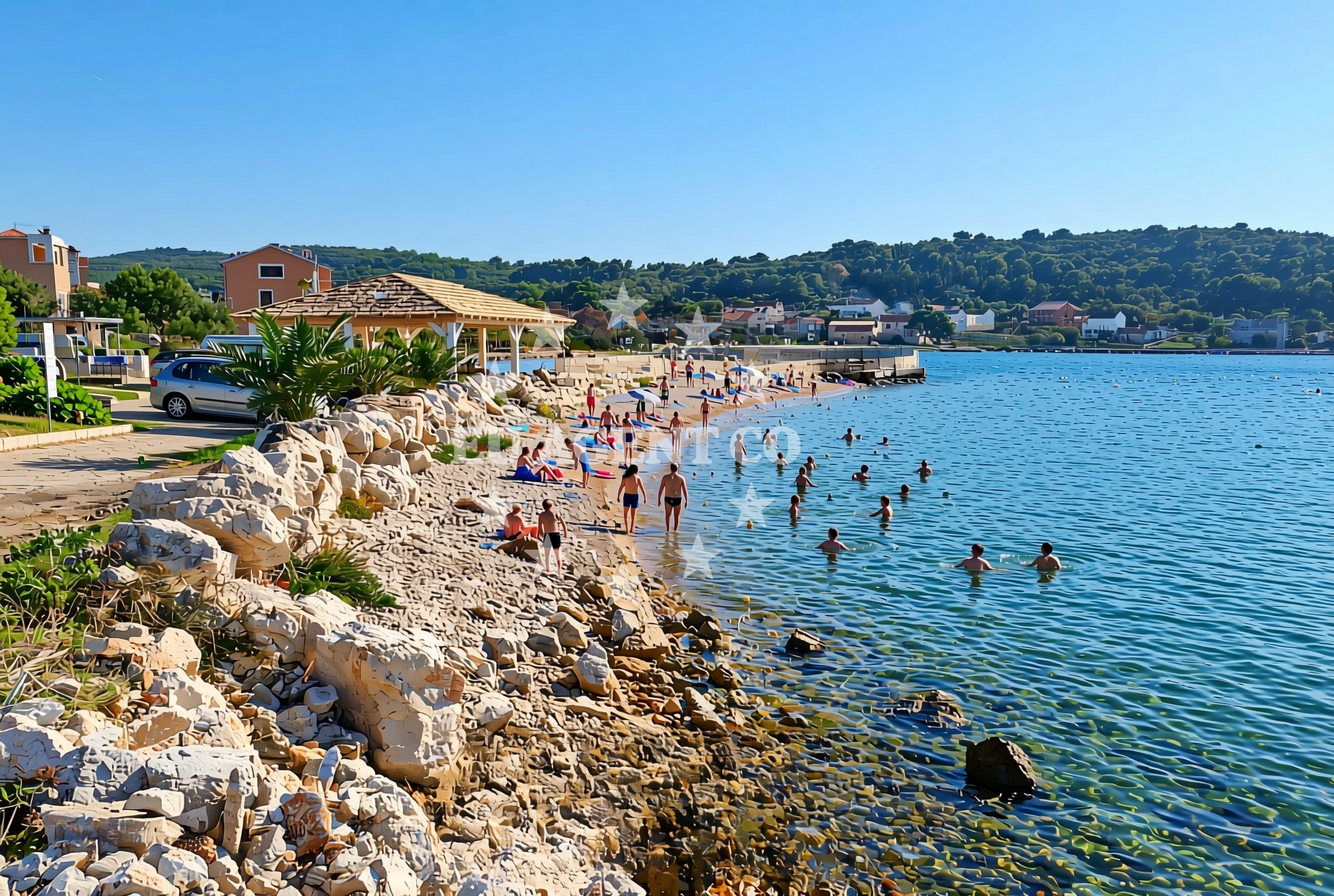 Additional view of Burnji Kraj, Soline (Sali) (Dugi otok) Beach in Burnji Kraj