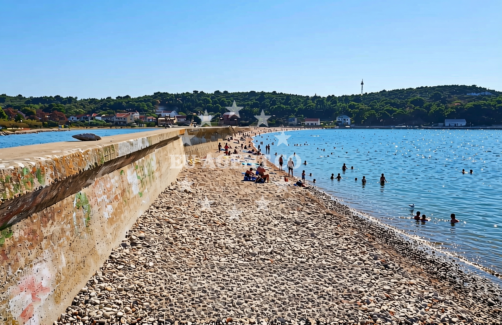 Additional view of Burnji Kraj, Soline (Sali) (Dugi otok) Beach in Burnji Kraj