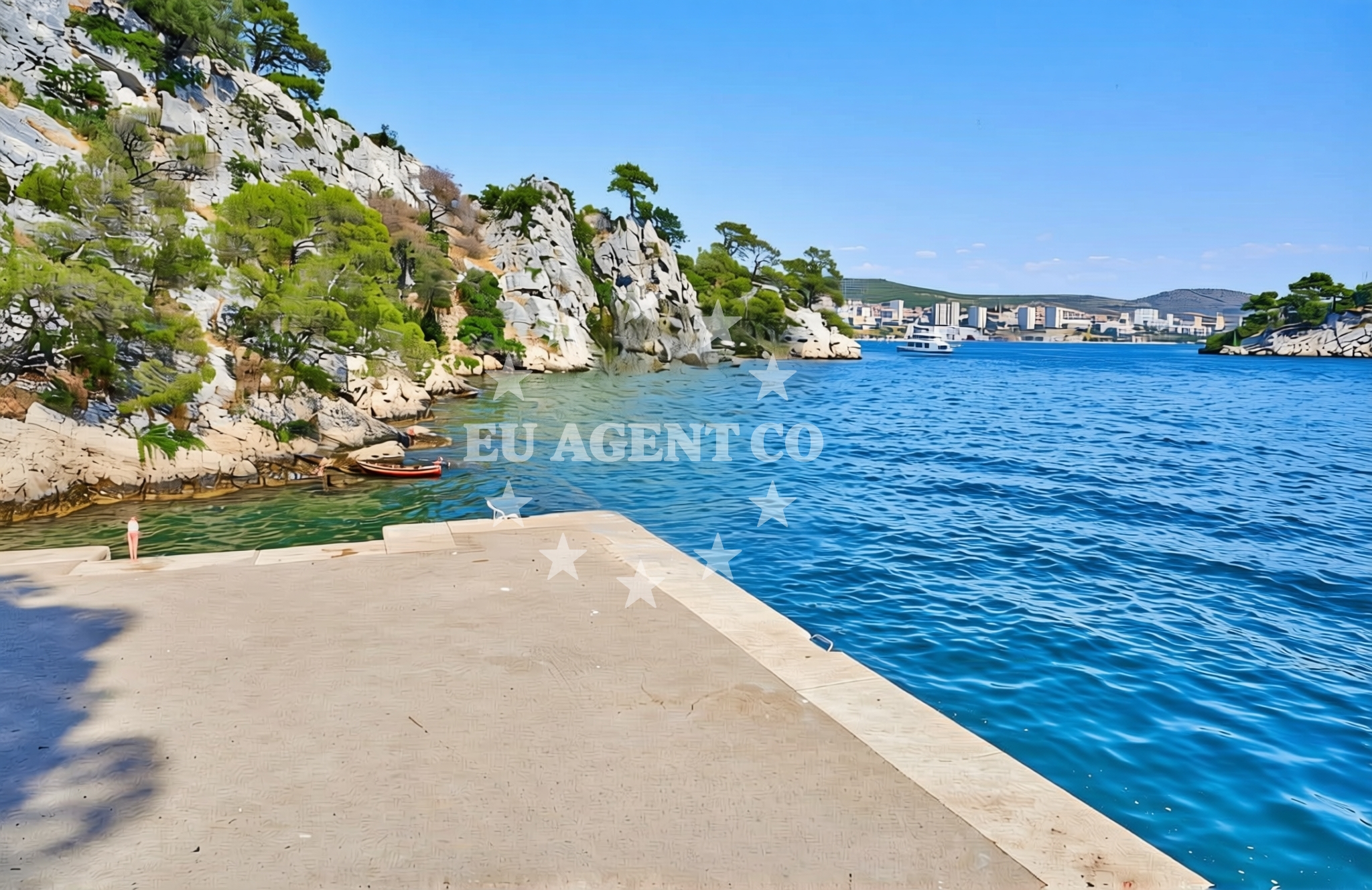 Additional view of Burnji Turan istok, Šibenik Beach in Burnji Turan istok