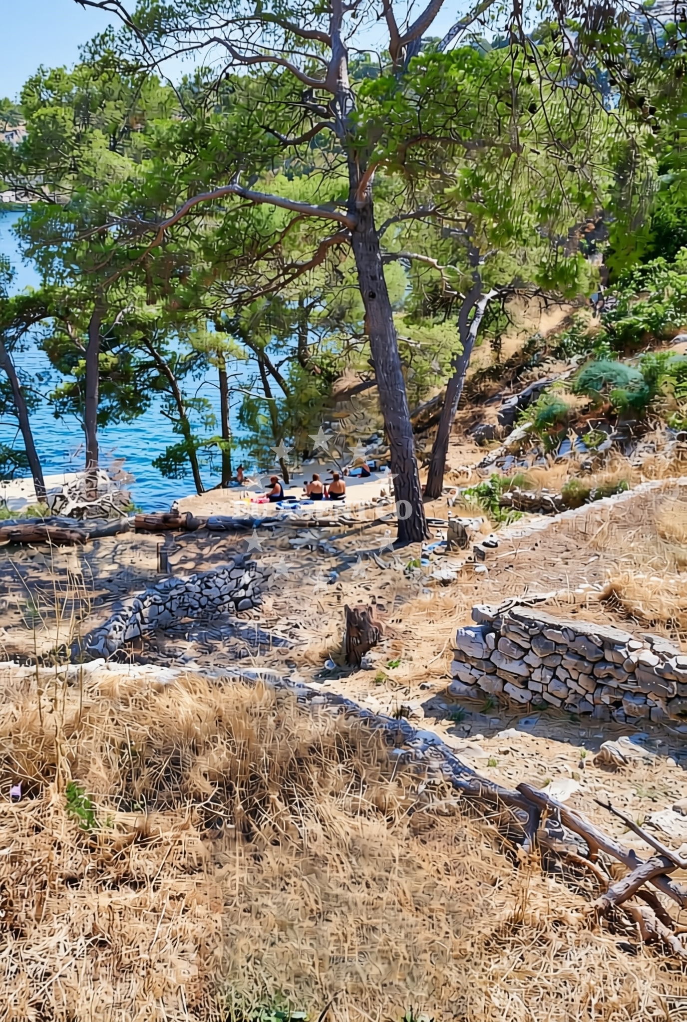 Additional view of Burnji Turan istok, Šibenik Beach in Burnji Turan istok