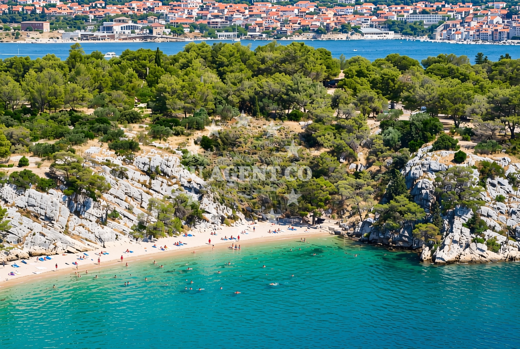 Additional view of Burnji Turan zapad, Šibenik Beach in Burnji Turan zapad