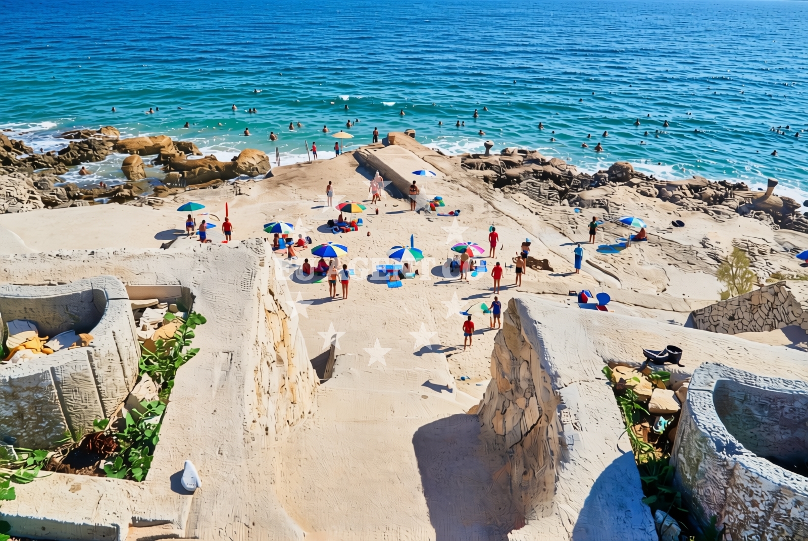 Additional view of Bušinci, Okrug Gornji (Čiovo) Beach in Bušinci