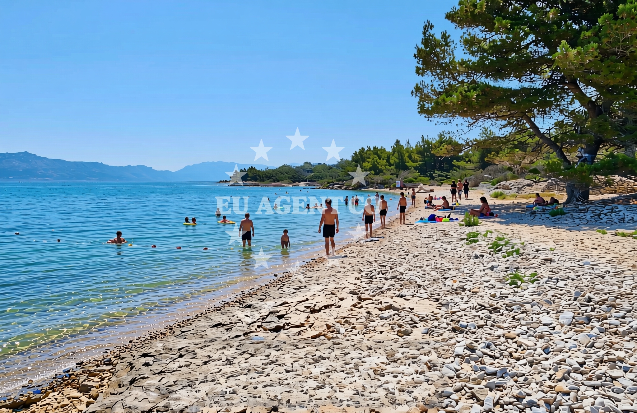 Additional view of Busje 2, Supetar (Brač) Beach in Busje 2