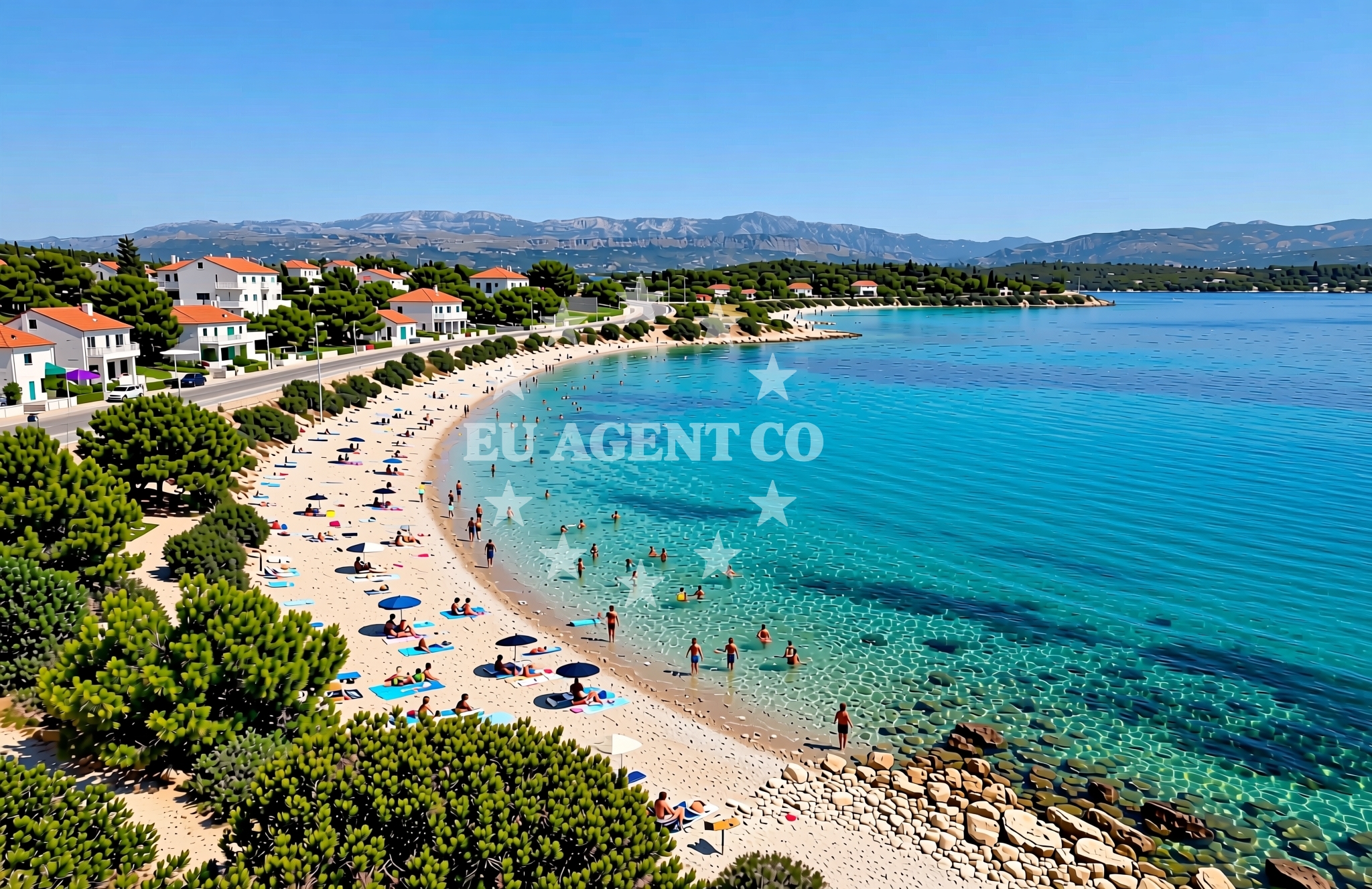 Additional view of Busje 2, Supetar (Brač) Beach in Busje 2