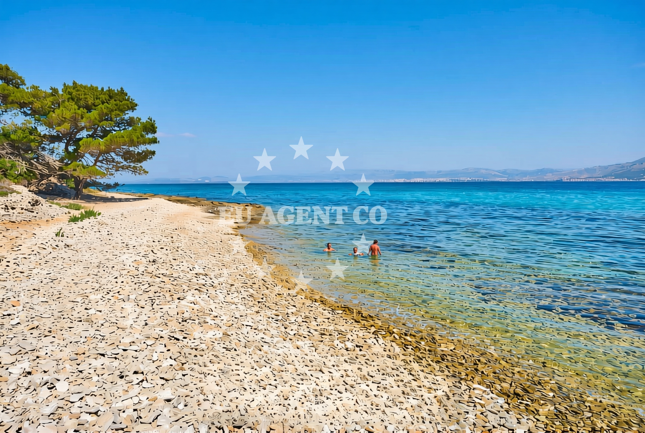 Additional view of Busje 2, Supetar (Brač) Beach in Busje 2