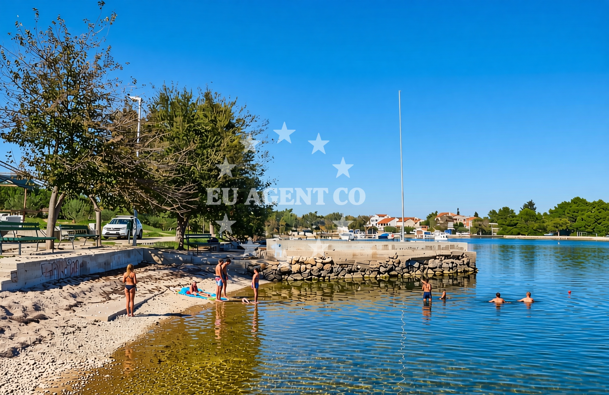 Additional view of Busovac, Raslina Beach in Busovac