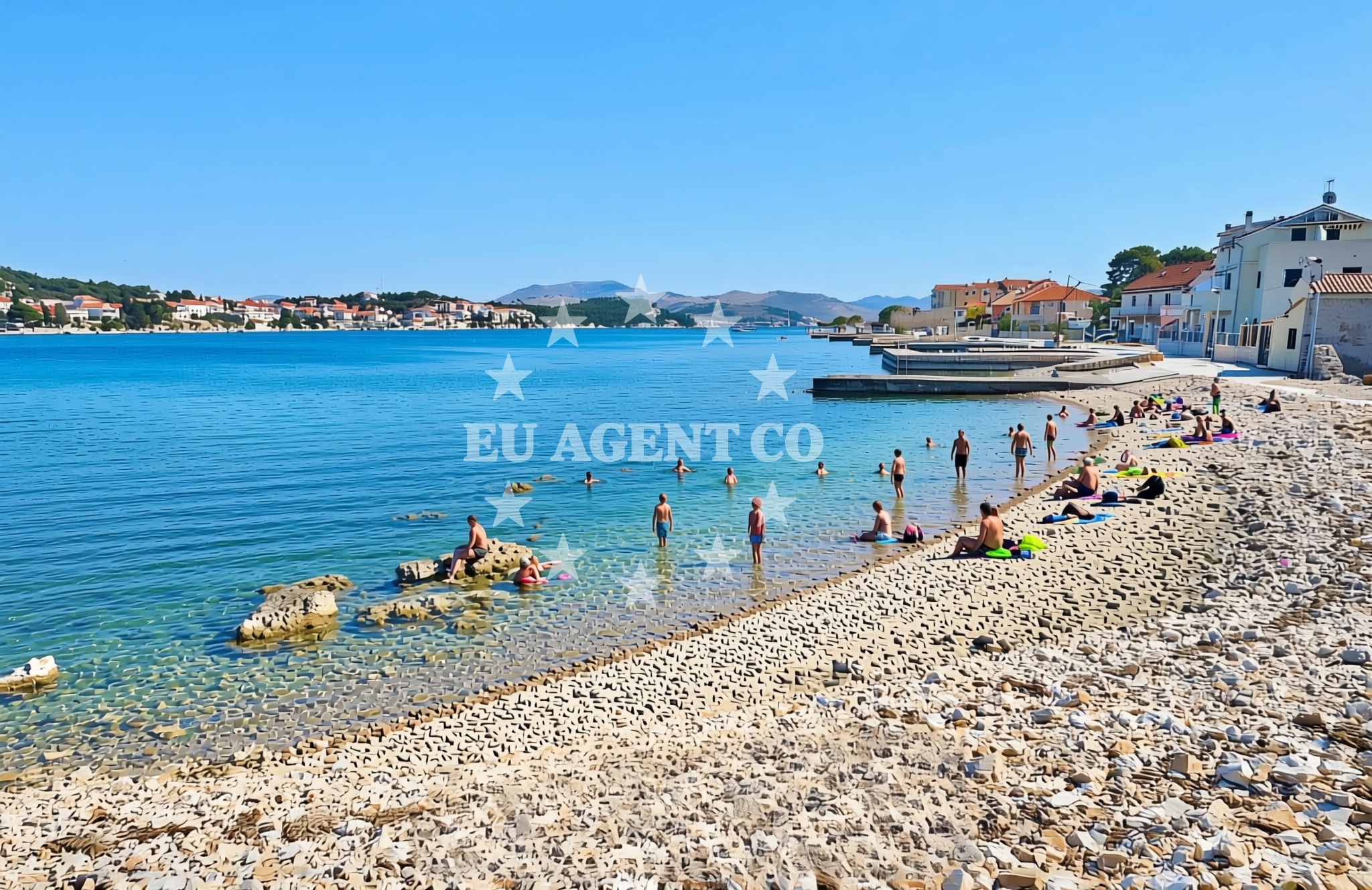 Additional view of Buta, Krapanj (Krapanj) Beach in Buta