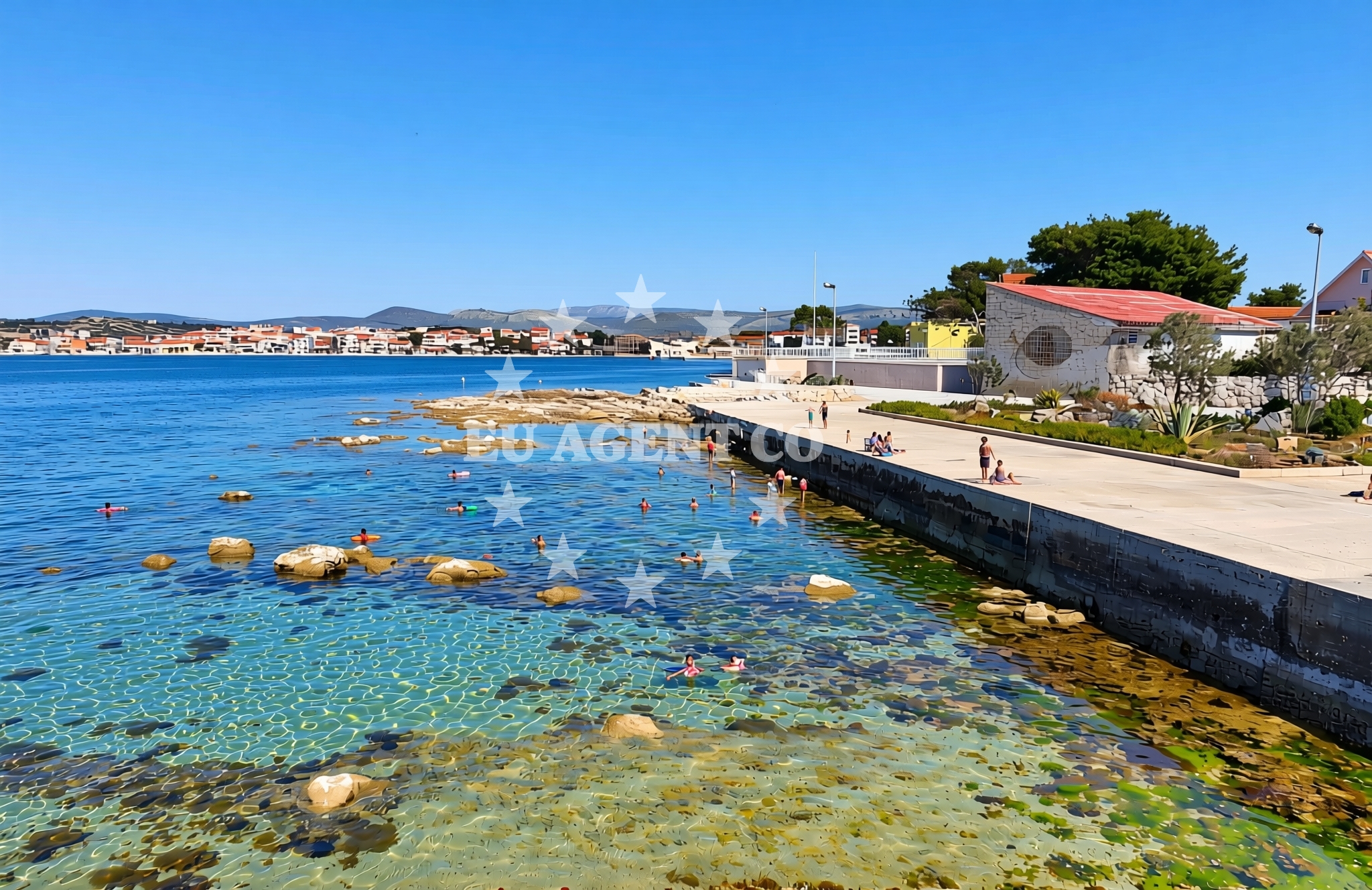Additional view of Buta, Krapanj (Krapanj) Beach in Buta