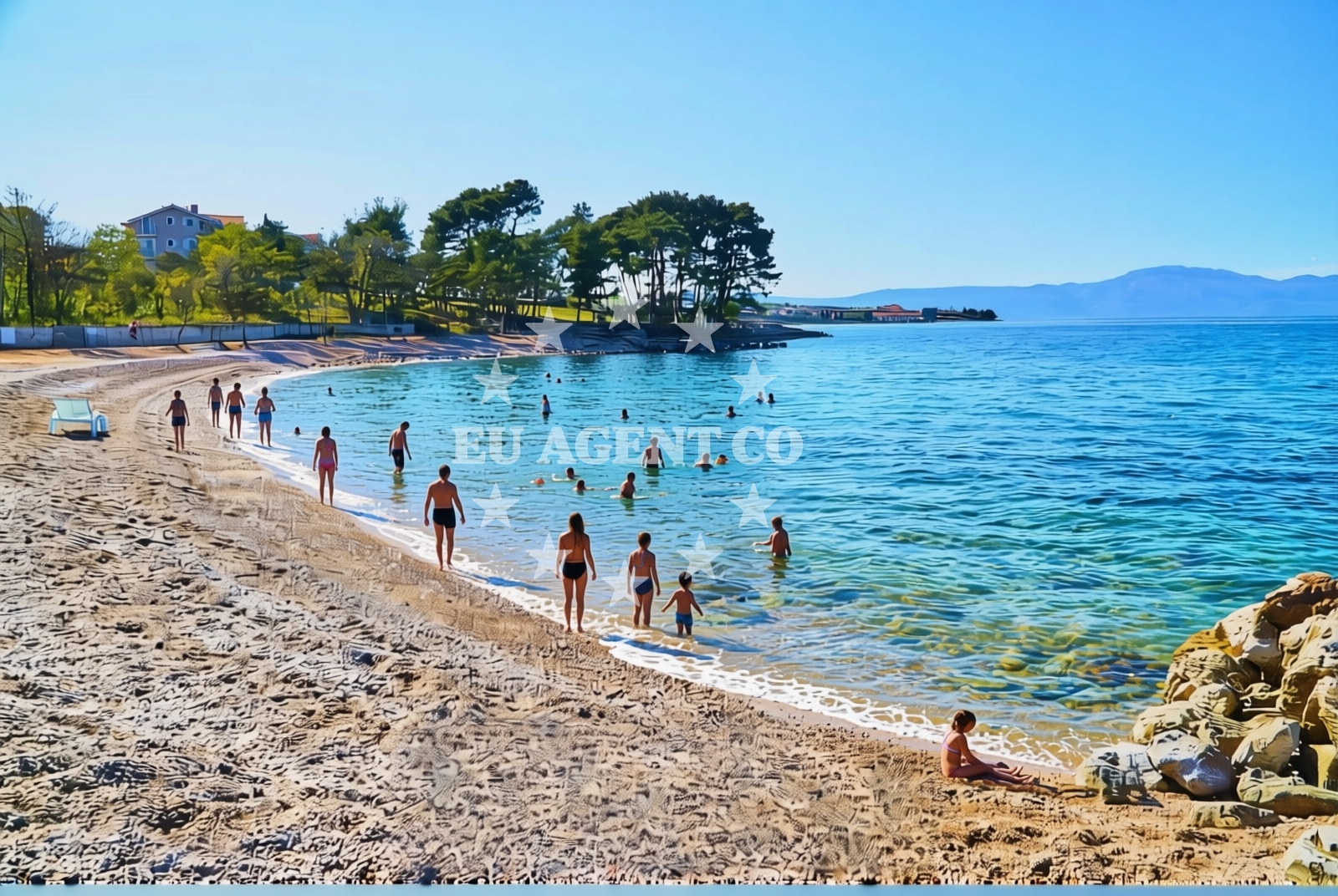 Additional view of BWR beach II in Rova 30, Vantačići